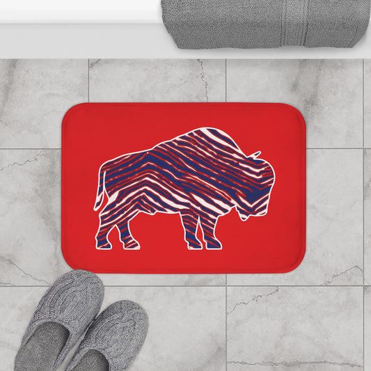 The Buffalo Game Day Bath Mat