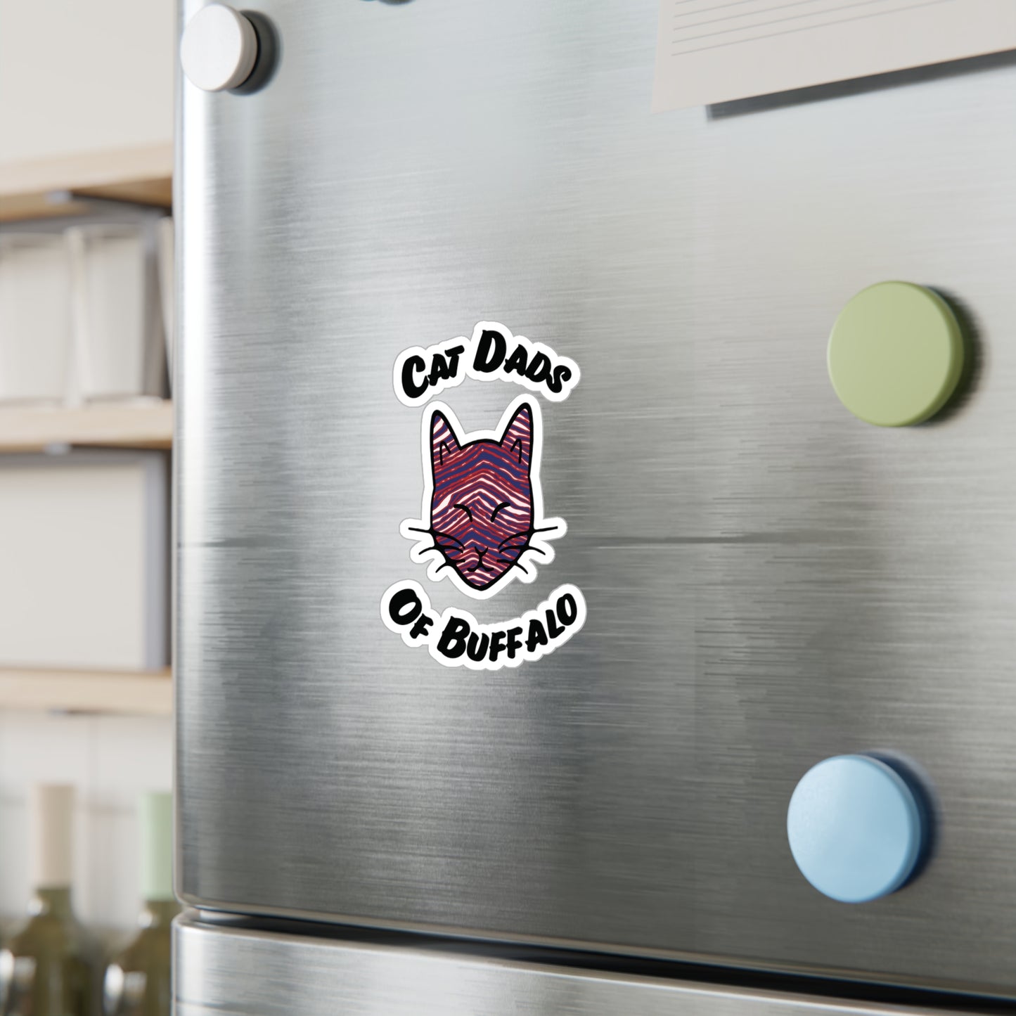 The Cat Dad Vinyl Decal