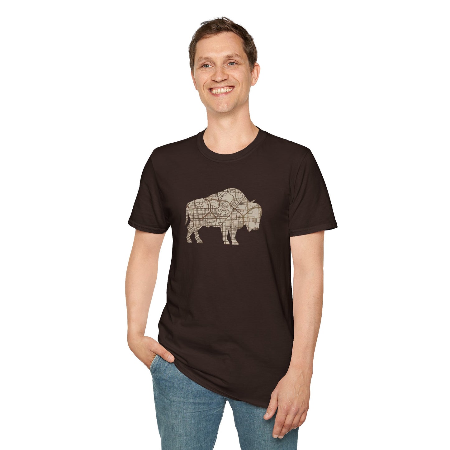 Map of Buffalo Shirt