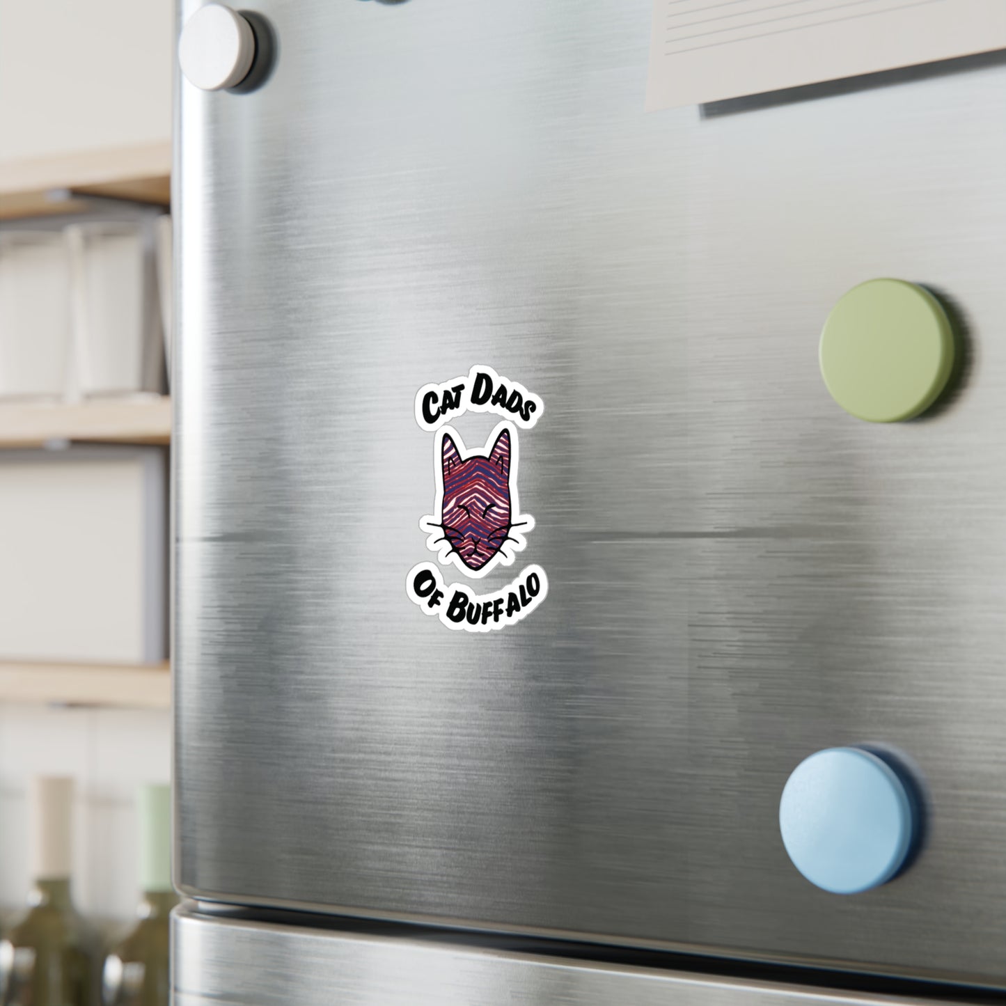 The Cat Dad Vinyl Decal