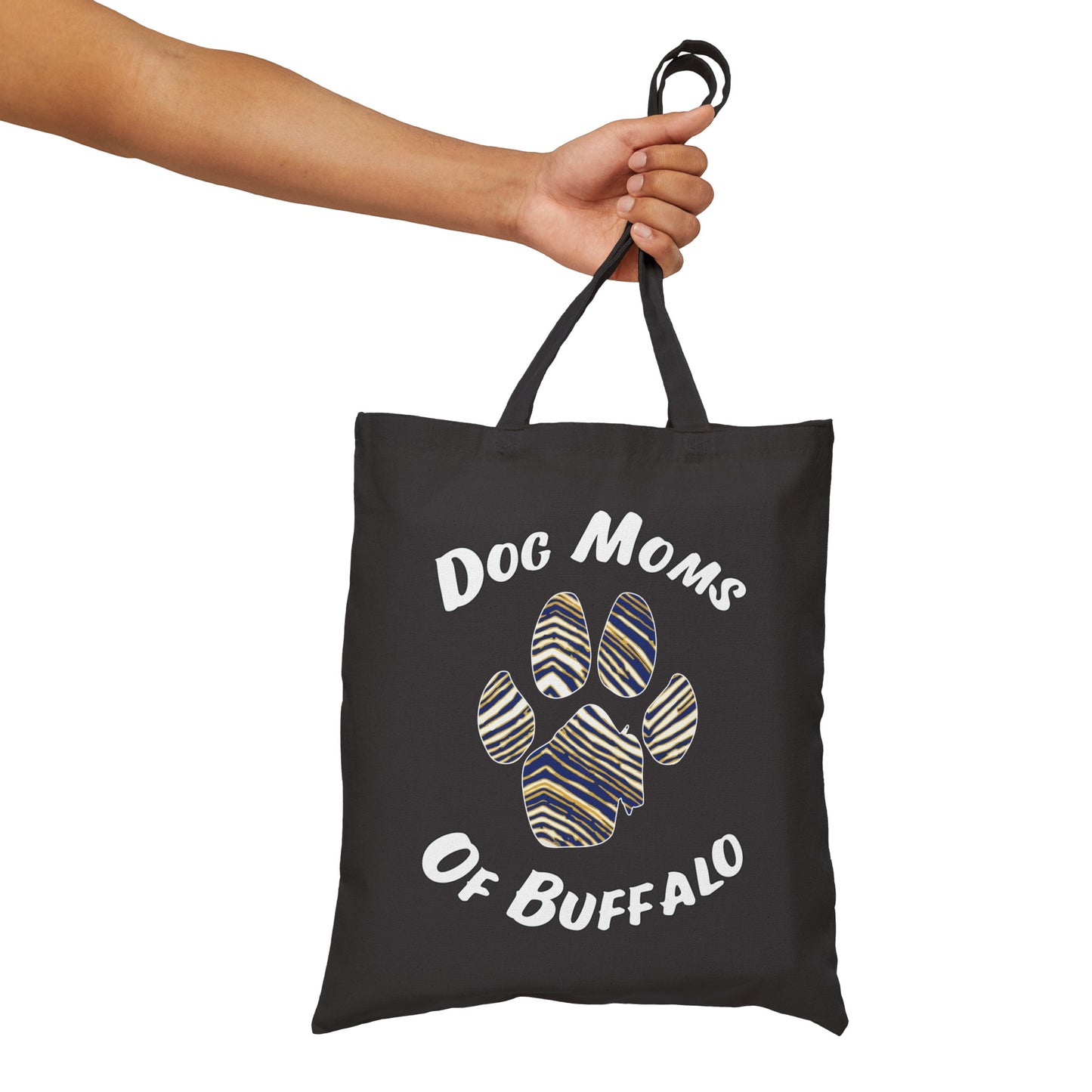 The Pawffalo Dog Mom Tote Bag