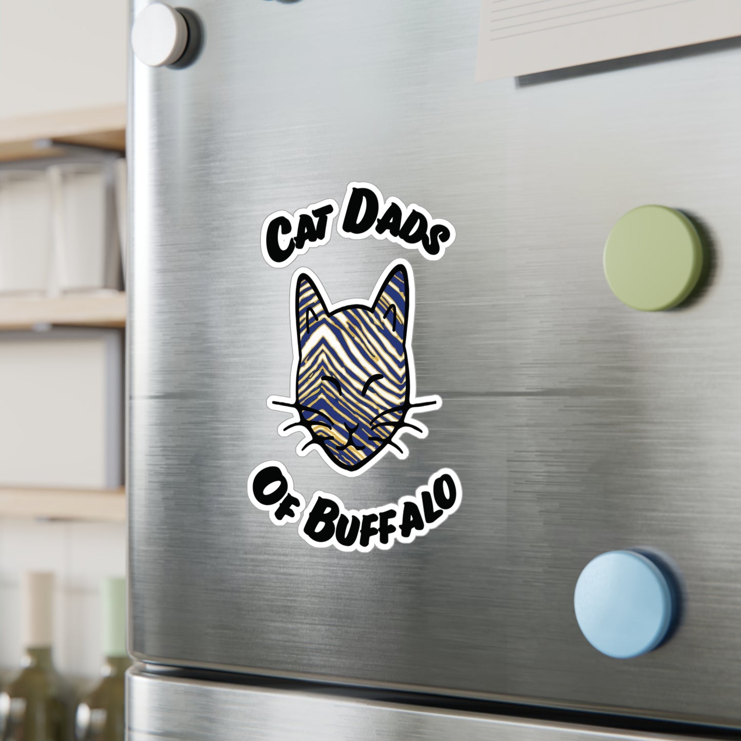 The Cat Dad Vinyl Decal