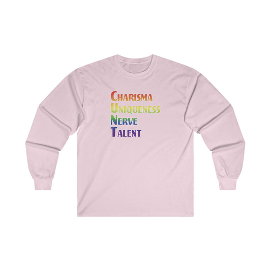 Charisma, Uniqueness, Nerve… Long Sleeve