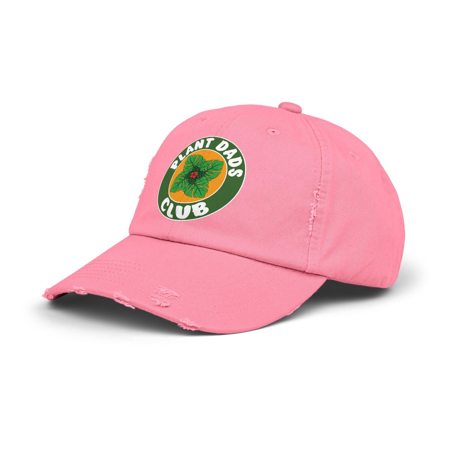 Plant Dads Club Distressed Cap