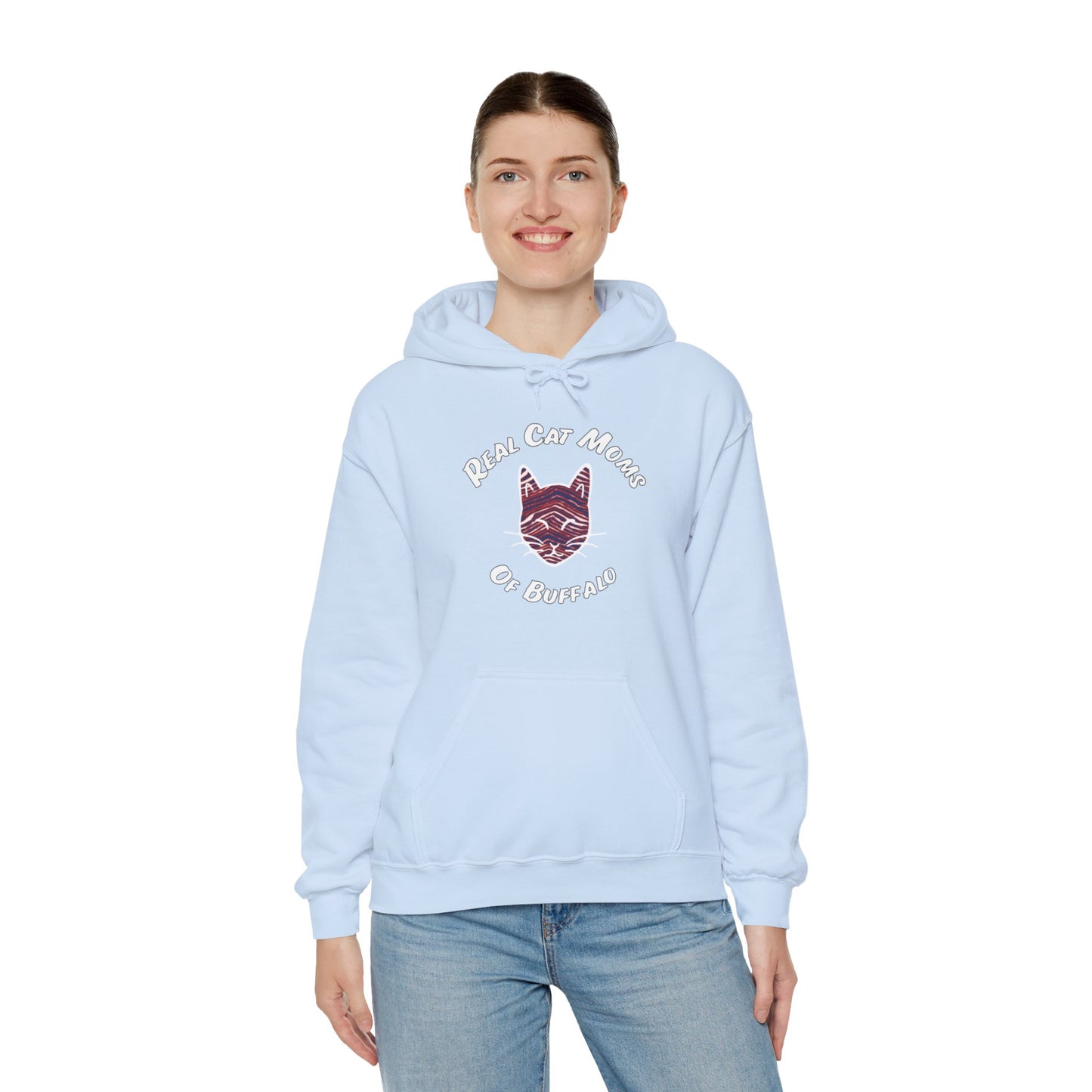 Real Cat Moms of Buffalo Hoodie