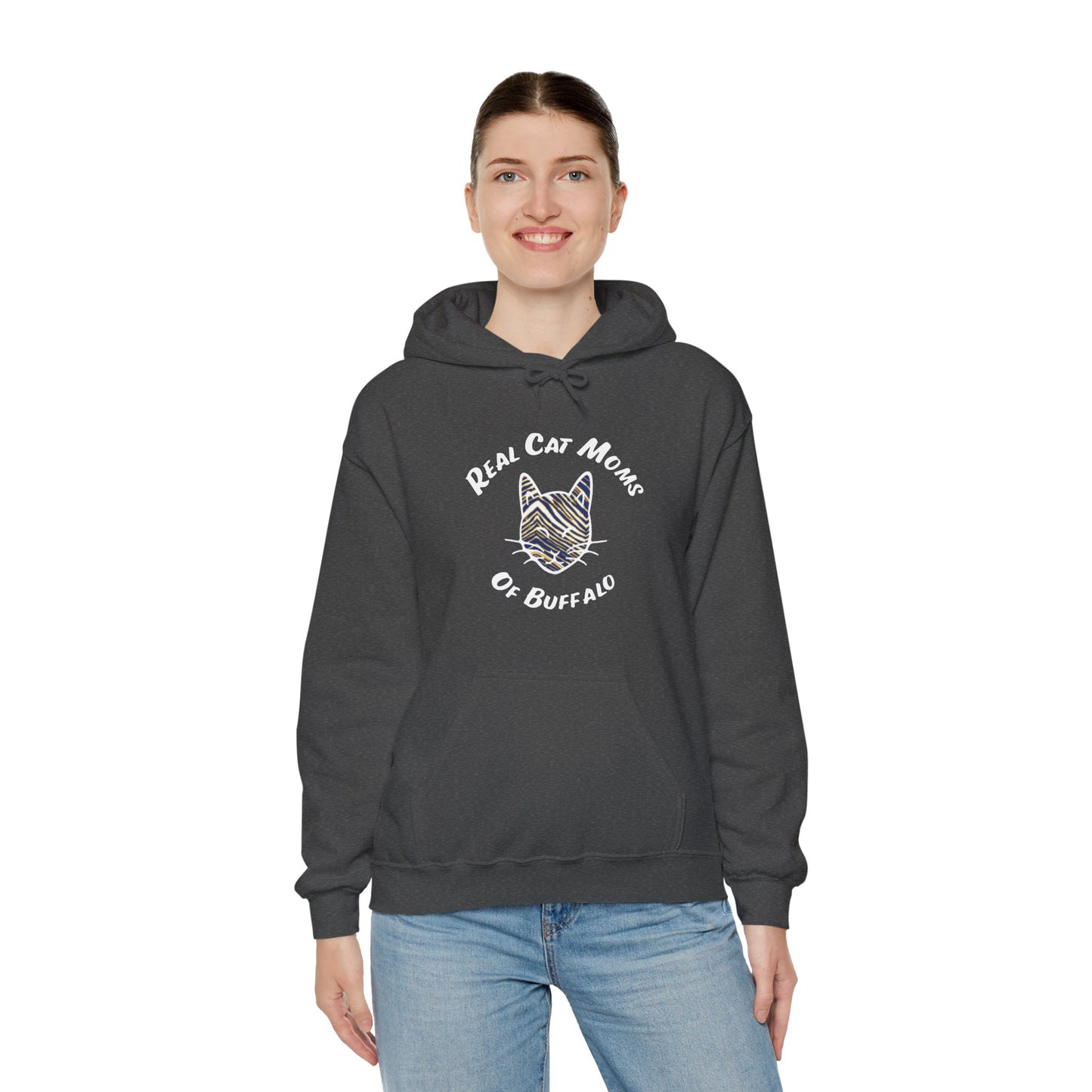 Real Cat Moms of Buffalo Hoodie