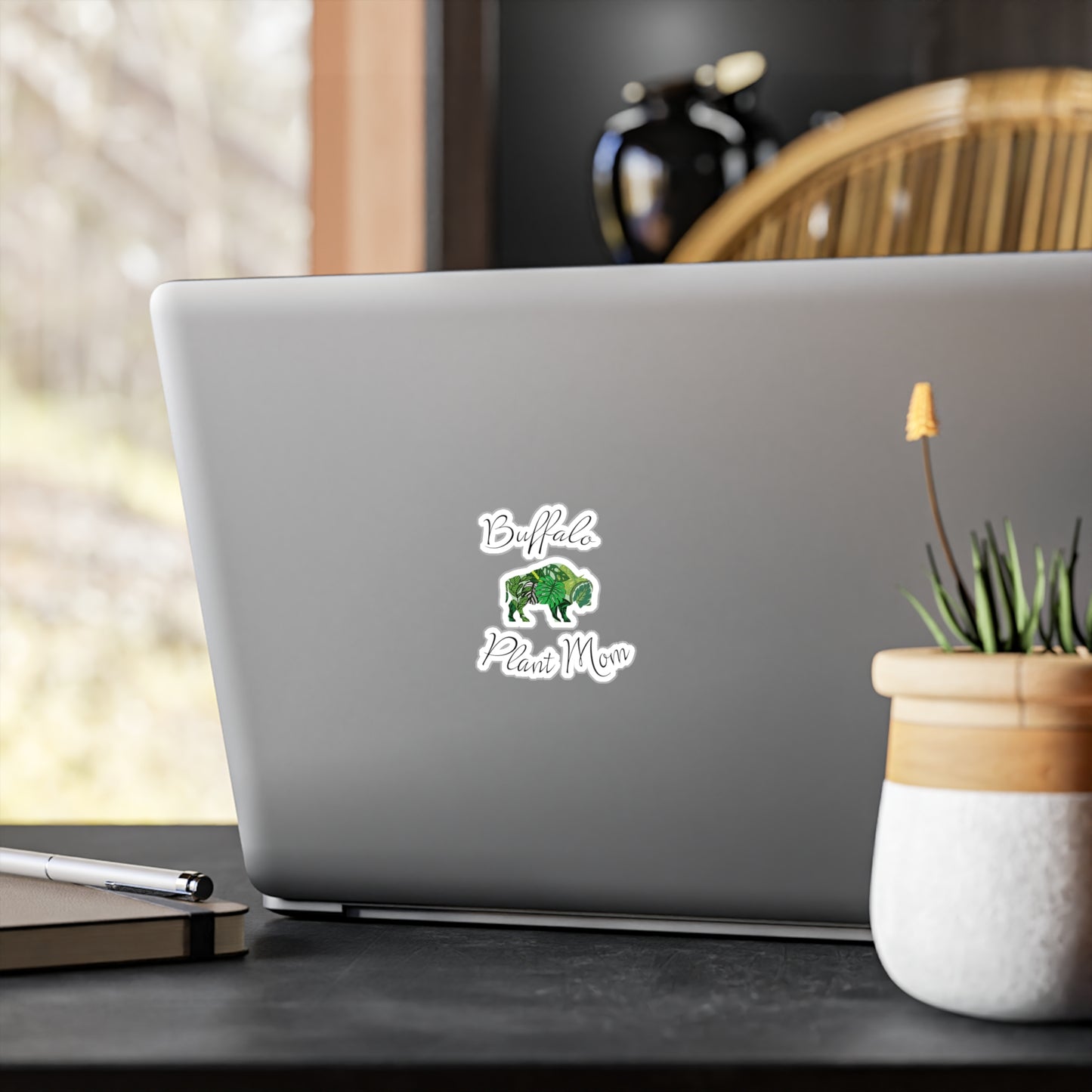 Buffalo Plant Mom Vinyl Decal