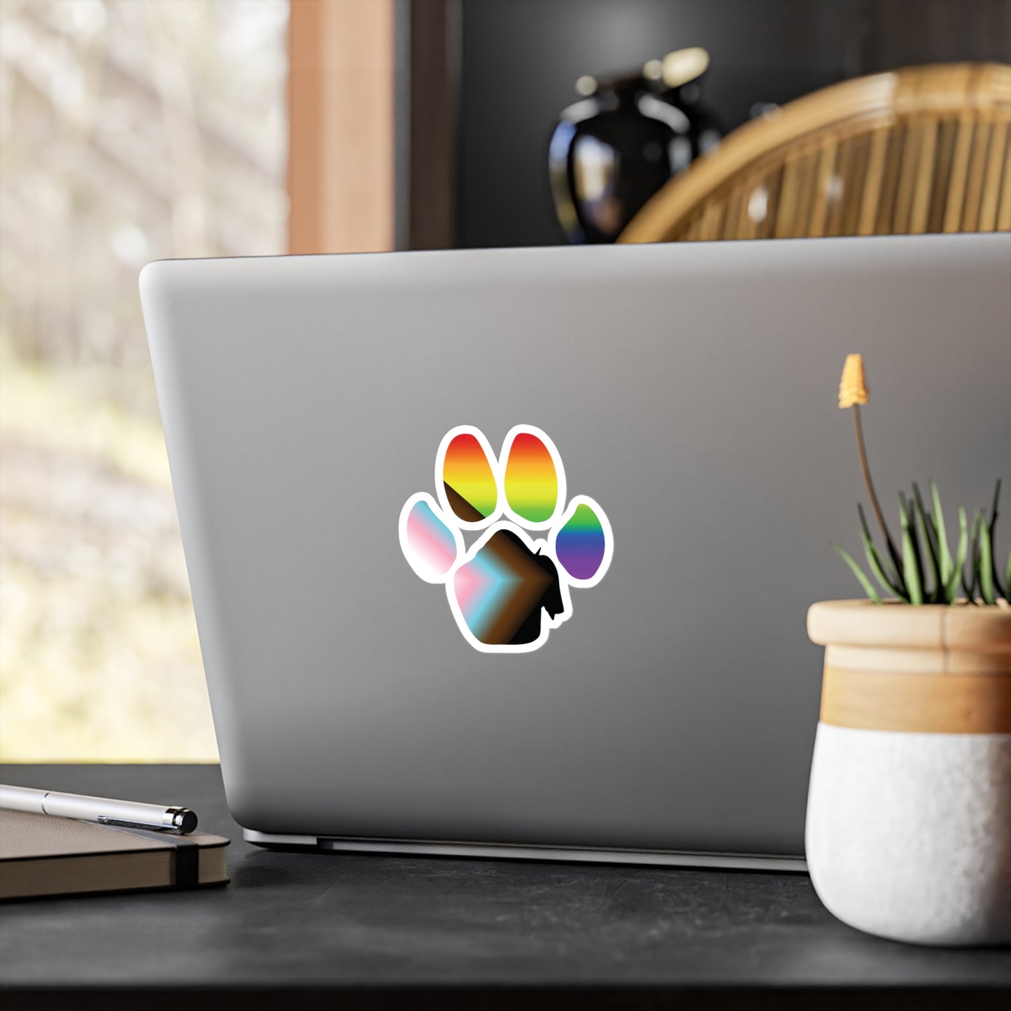 The Pawffalo Pride Vinyl Decal