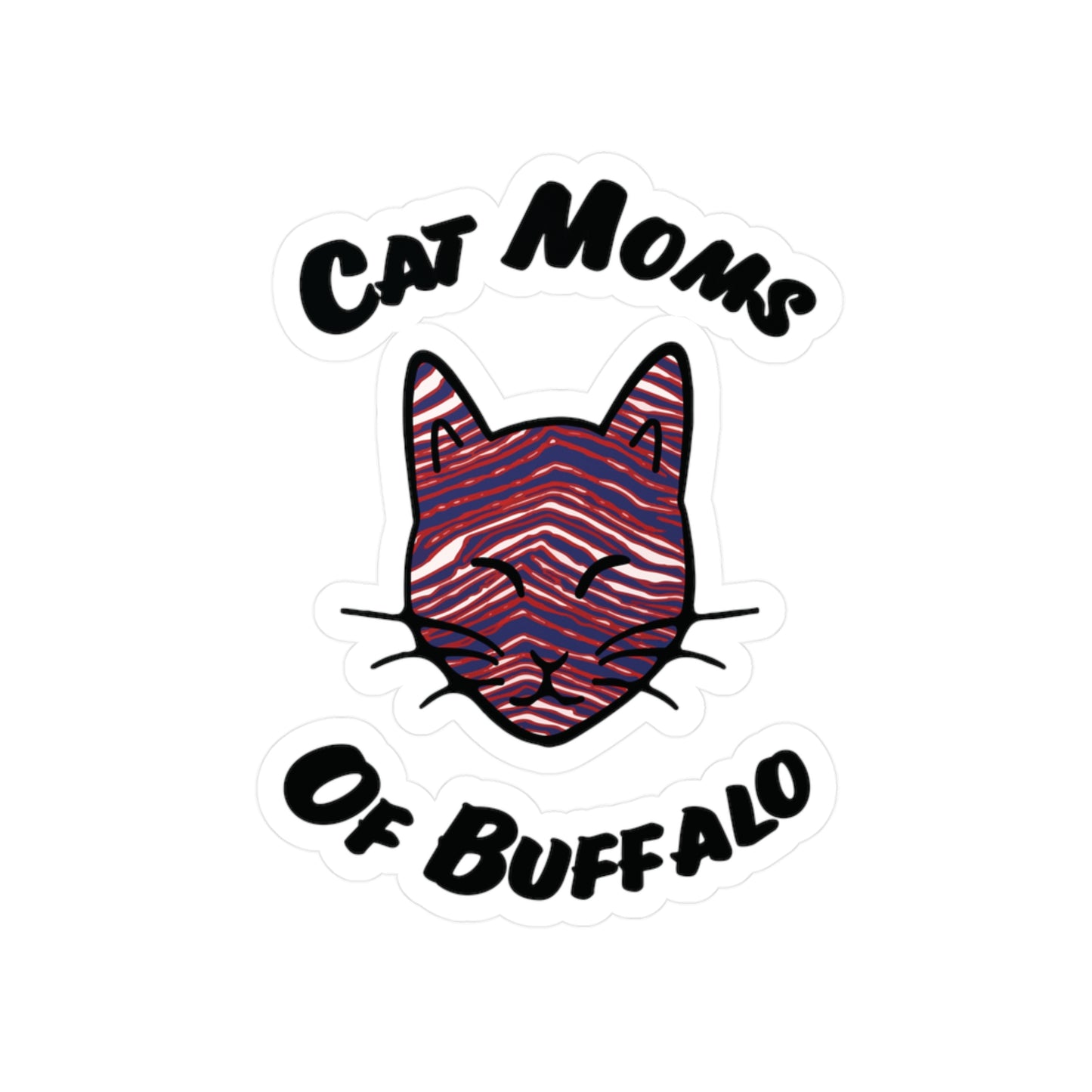 The Cat Mom Vinyl Decal