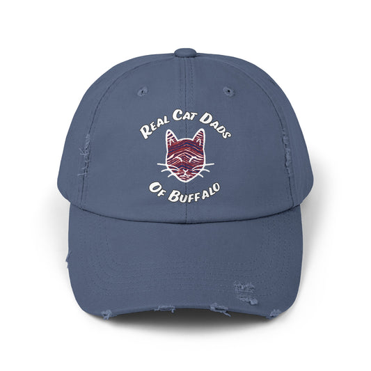 Real Cat Dads of Buffalo Distressed Cap