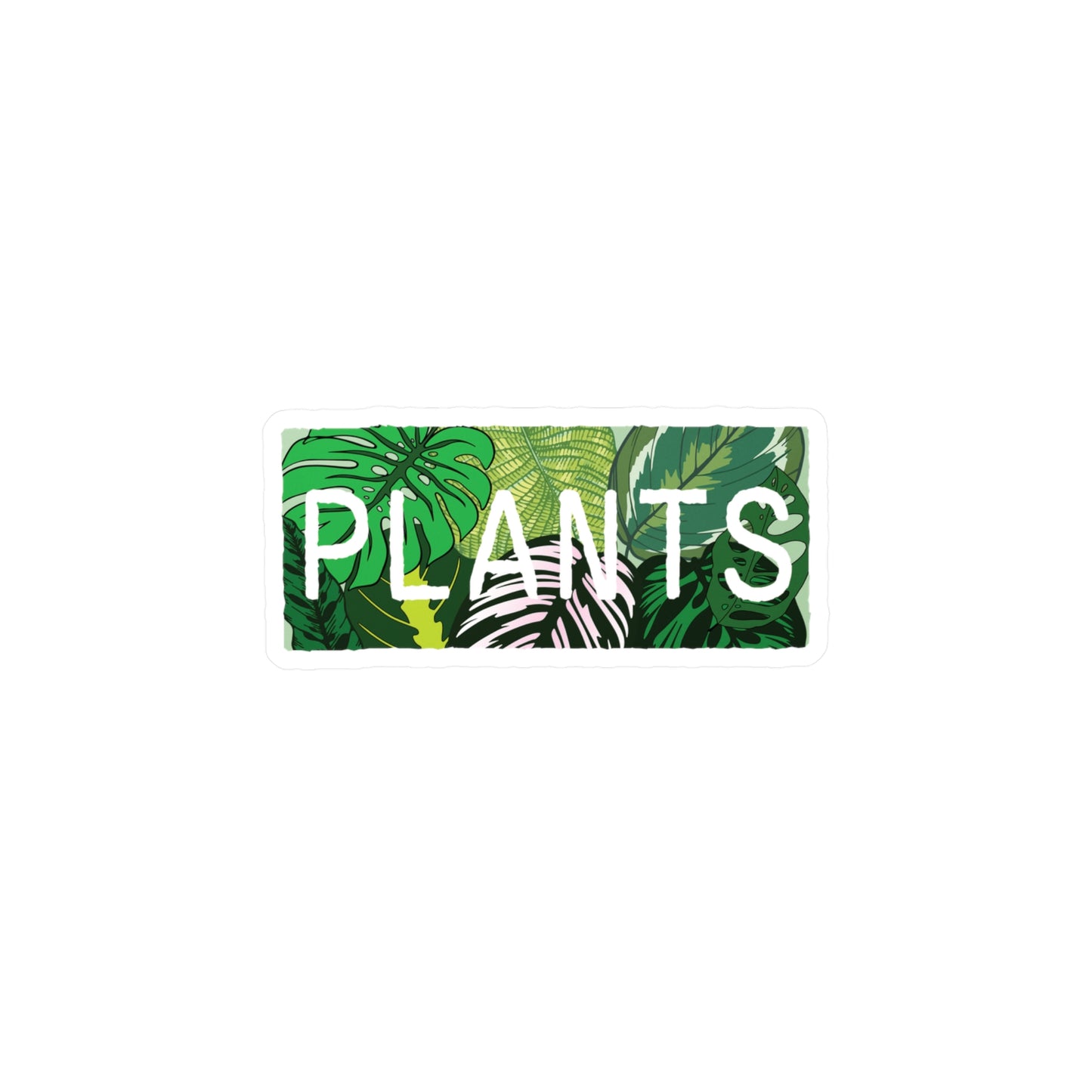 "Plants" Vinyl Decal