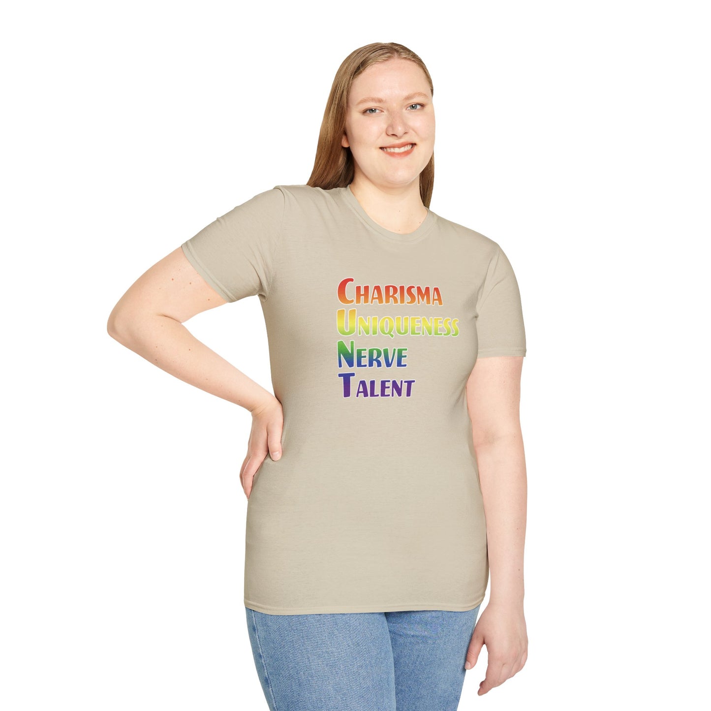 Charisma, Uniqueness, Nerve, T… Shirt