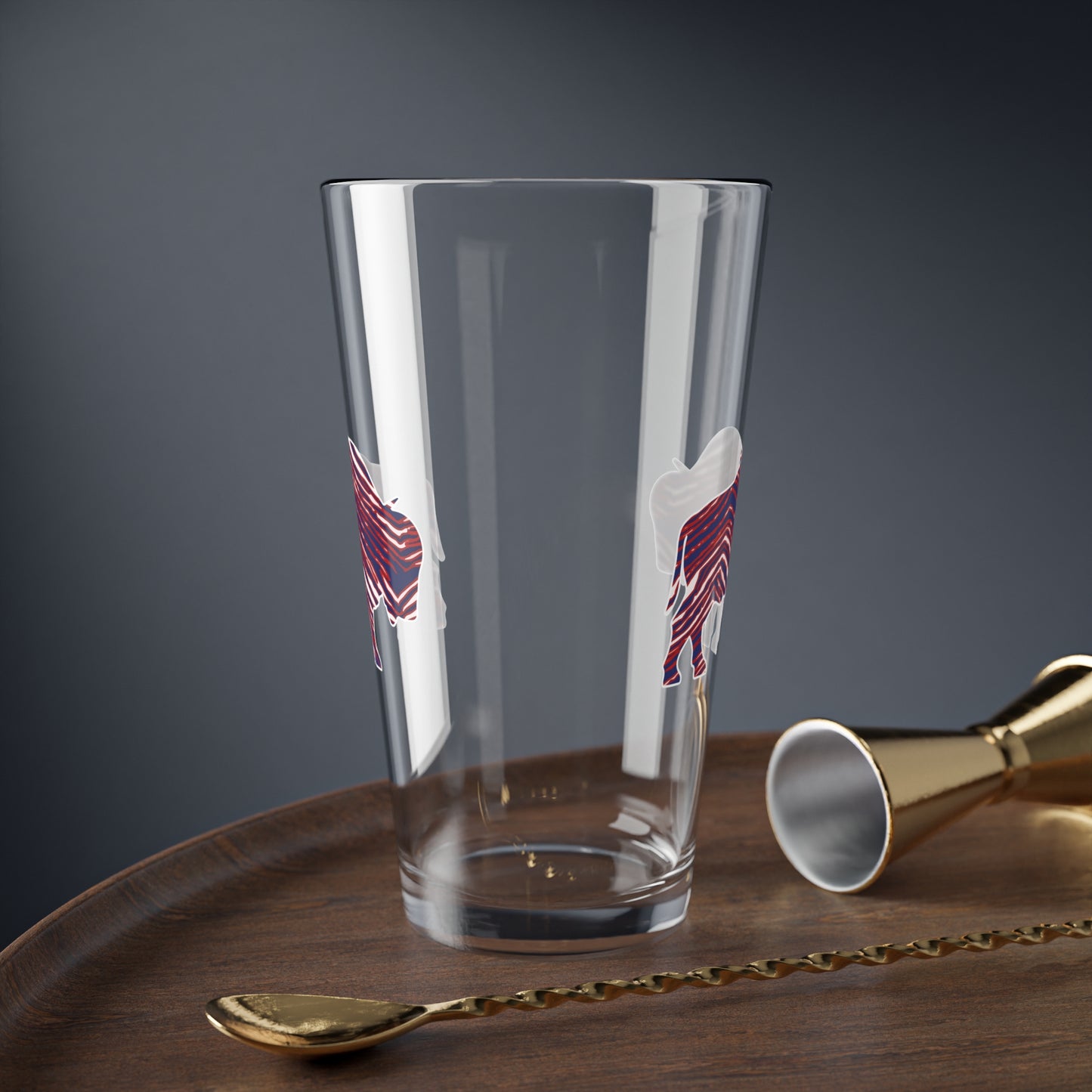 The Buffalo Game Day Glass