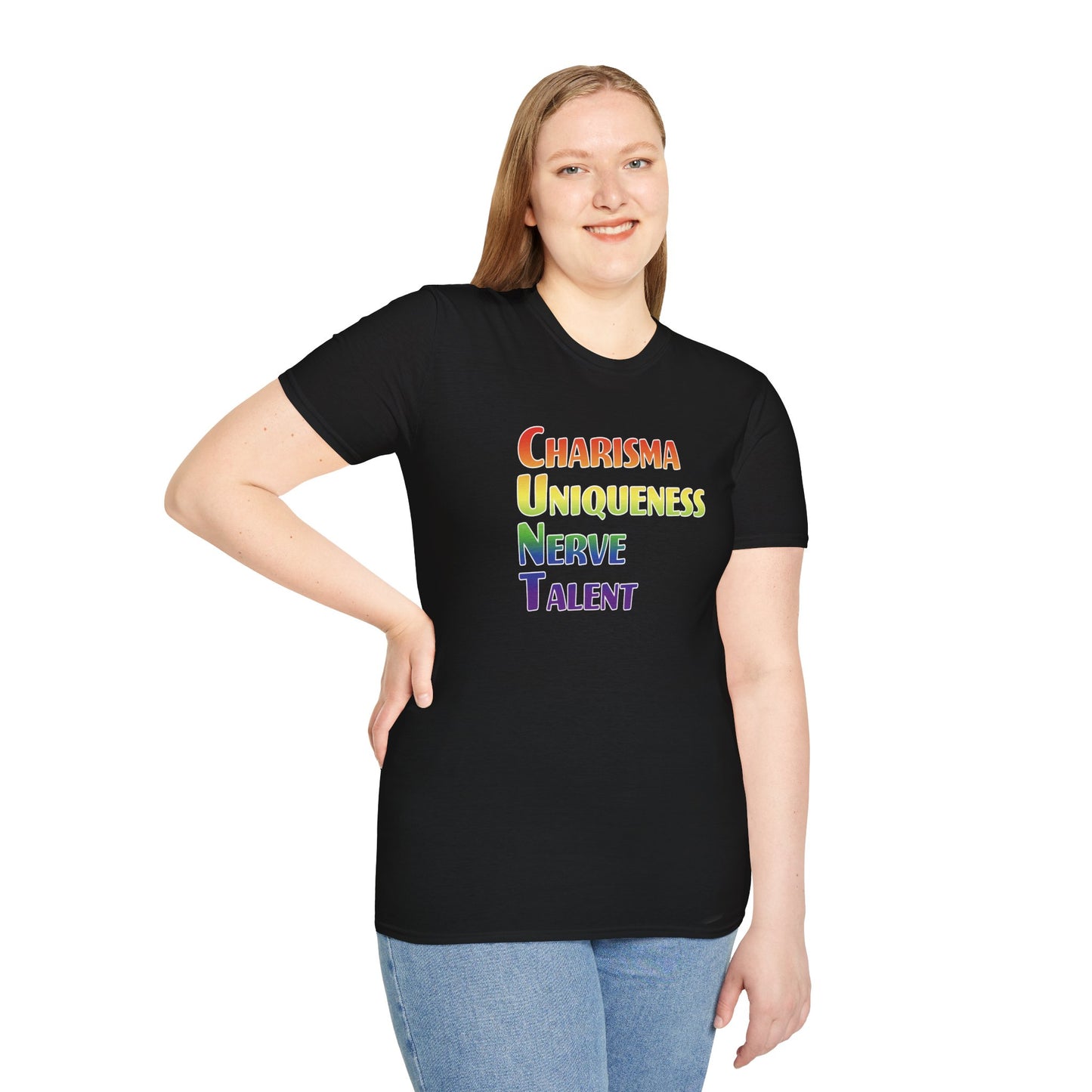 Charisma, Uniqueness, Nerve, T… Shirt