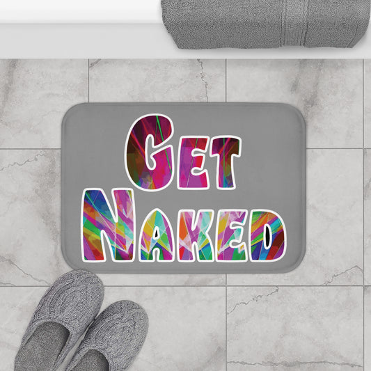 Rainbow Laser Bath Mat