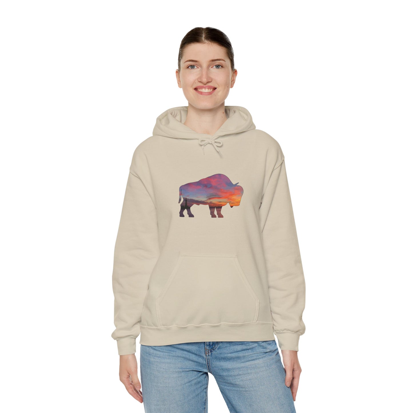 Buffalo Waterfront Sunset Hoodie