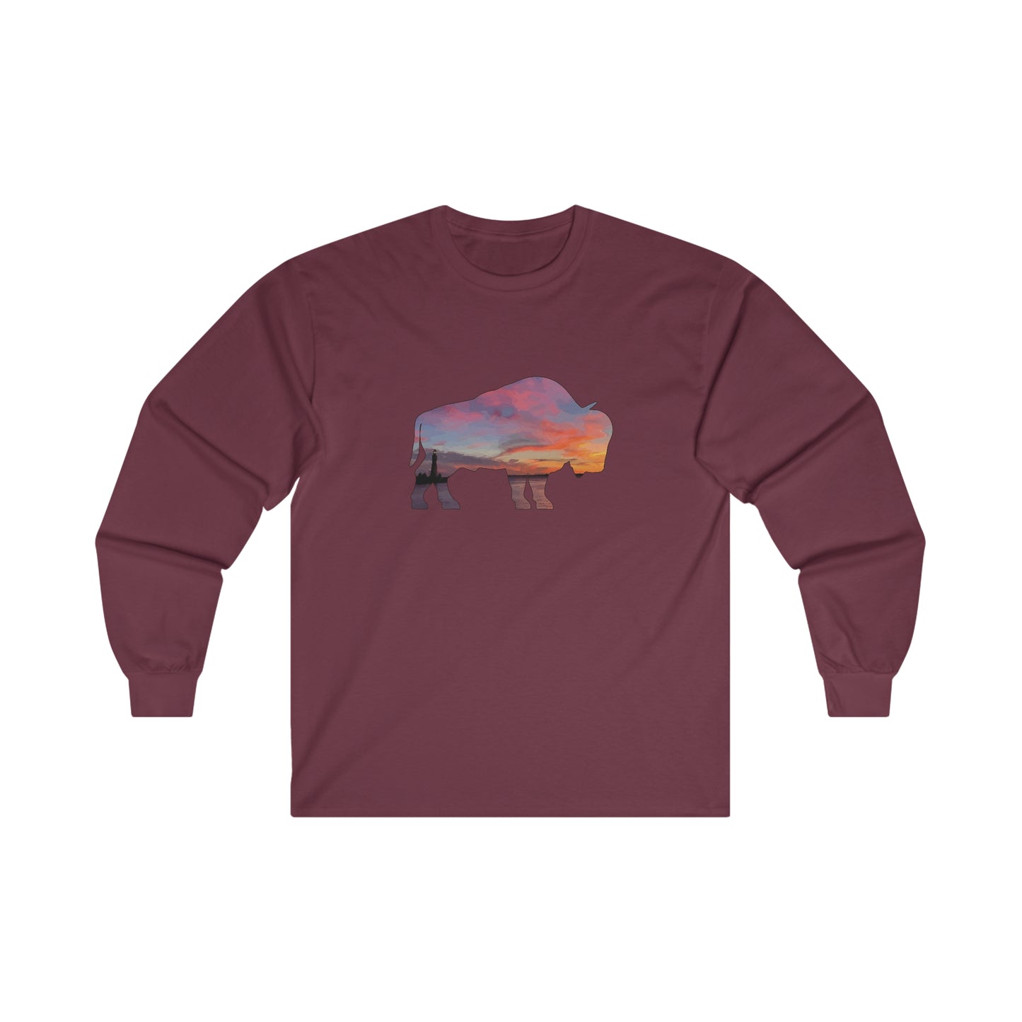 Buffalo Waterfront Sunset Long Sleeve