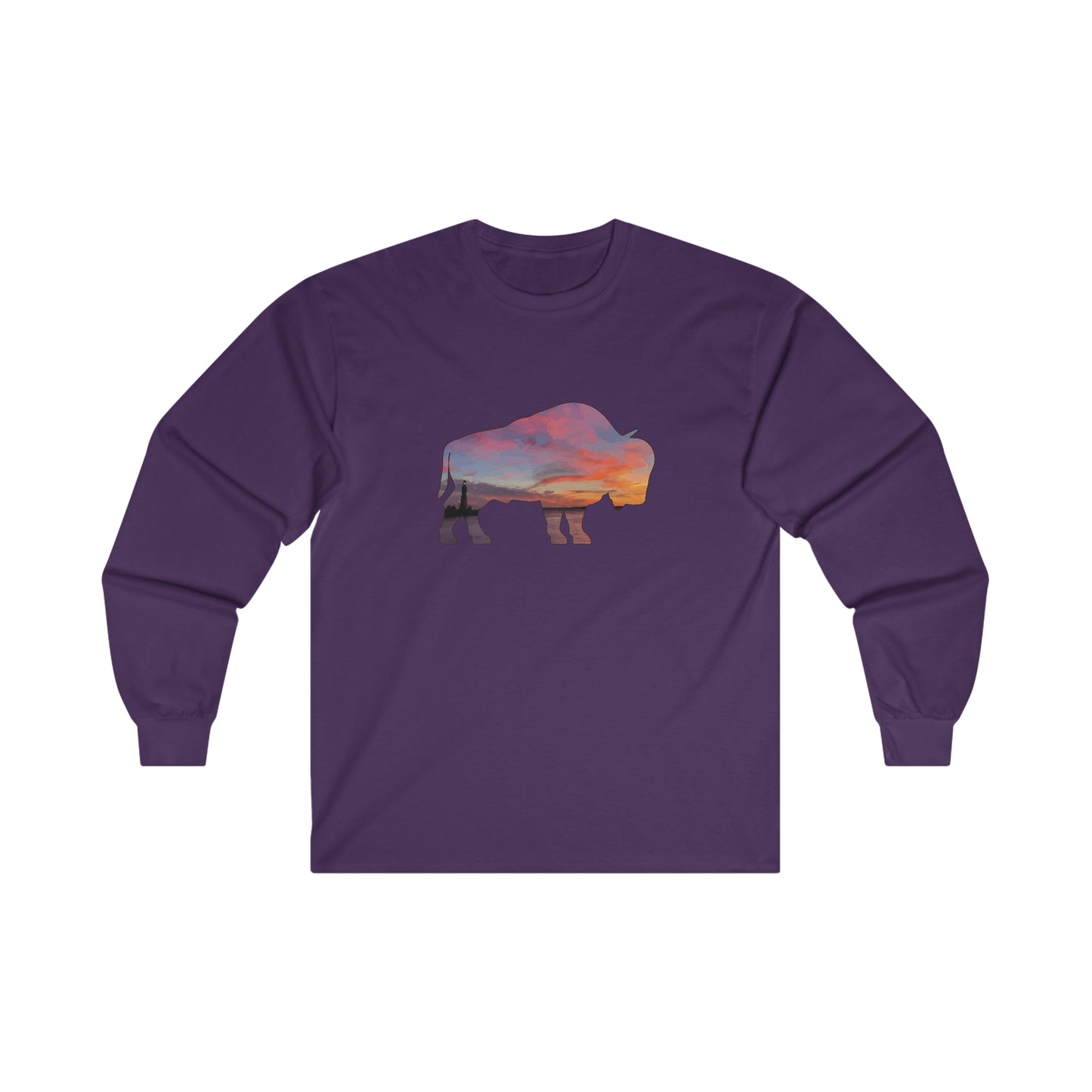 Buffalo Waterfront Sunset Long Sleeve