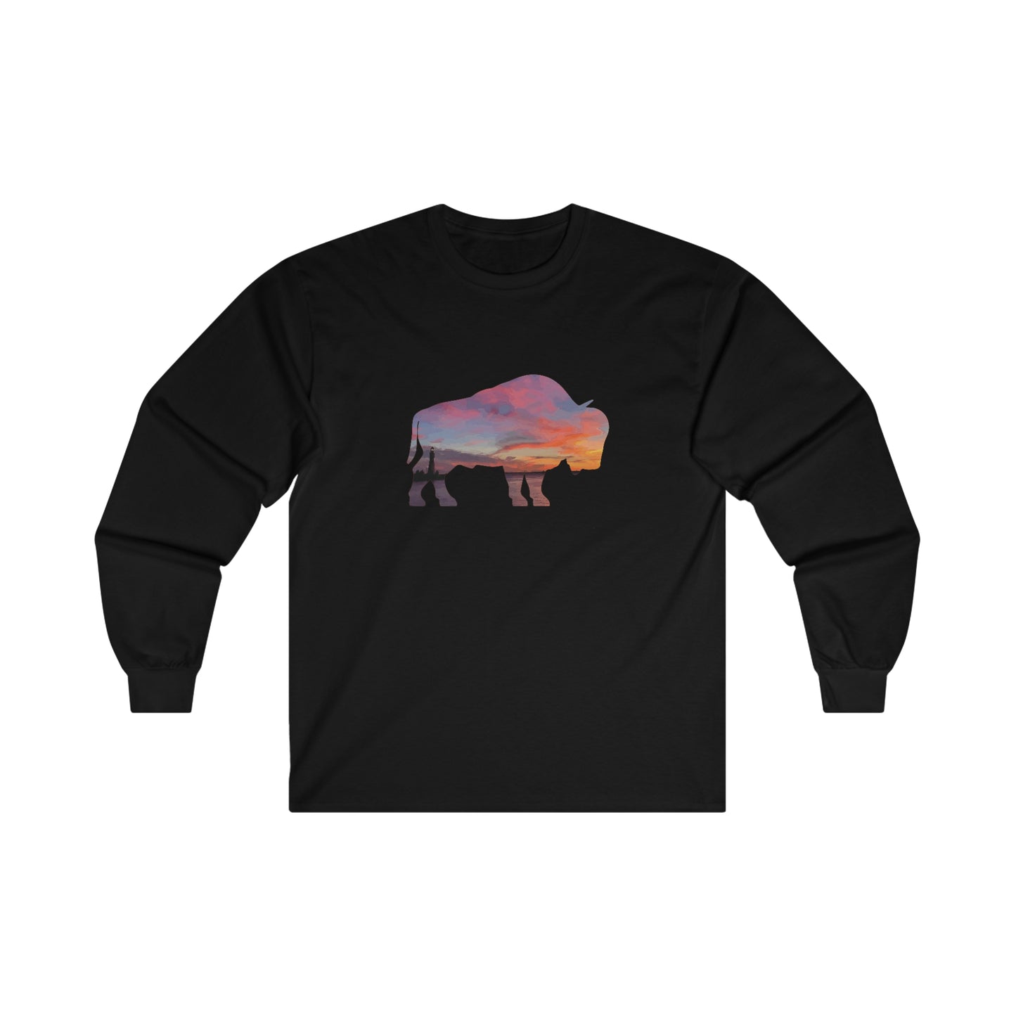 Buffalo Waterfront Sunset Long Sleeve