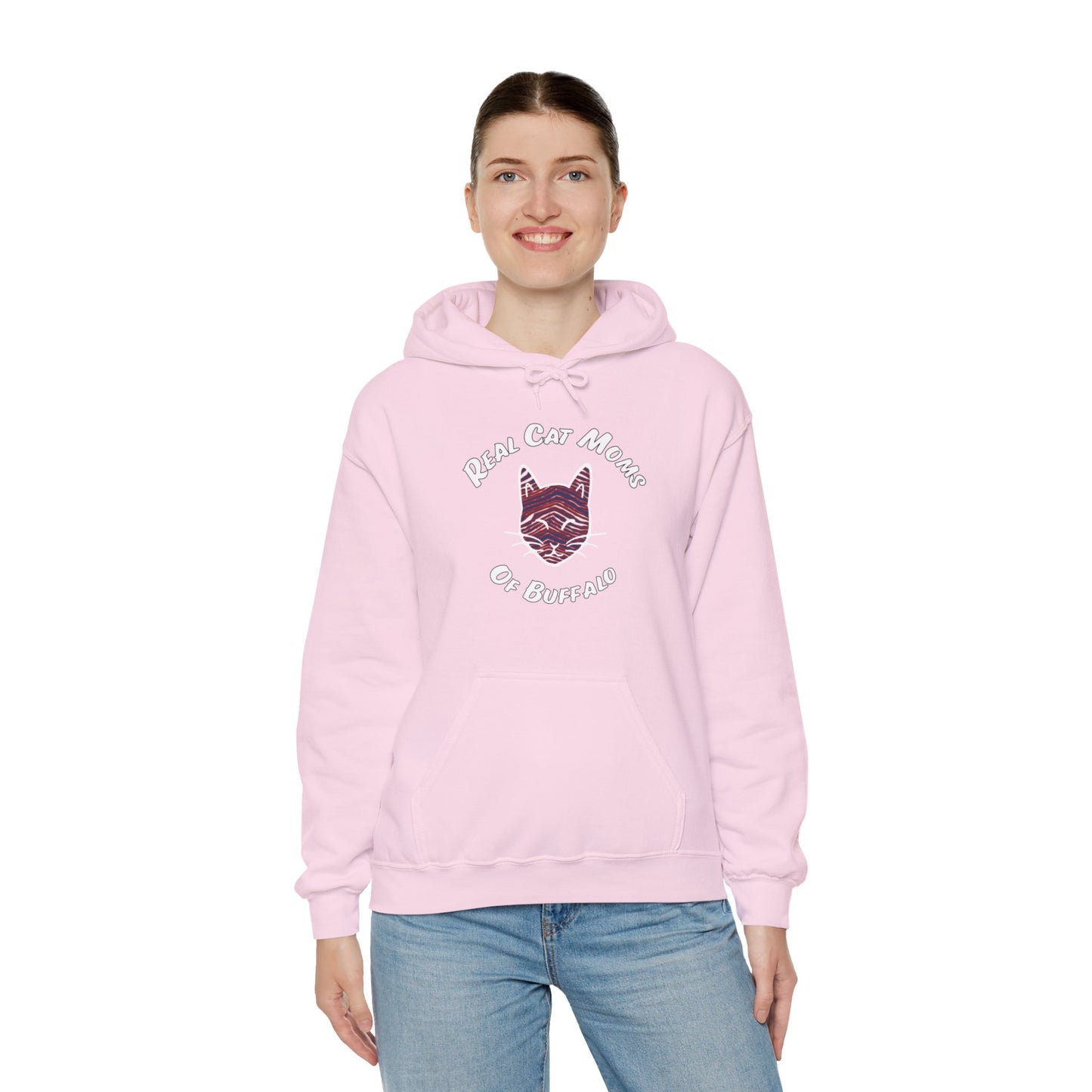 Real Cat Moms of Buffalo Hoodie