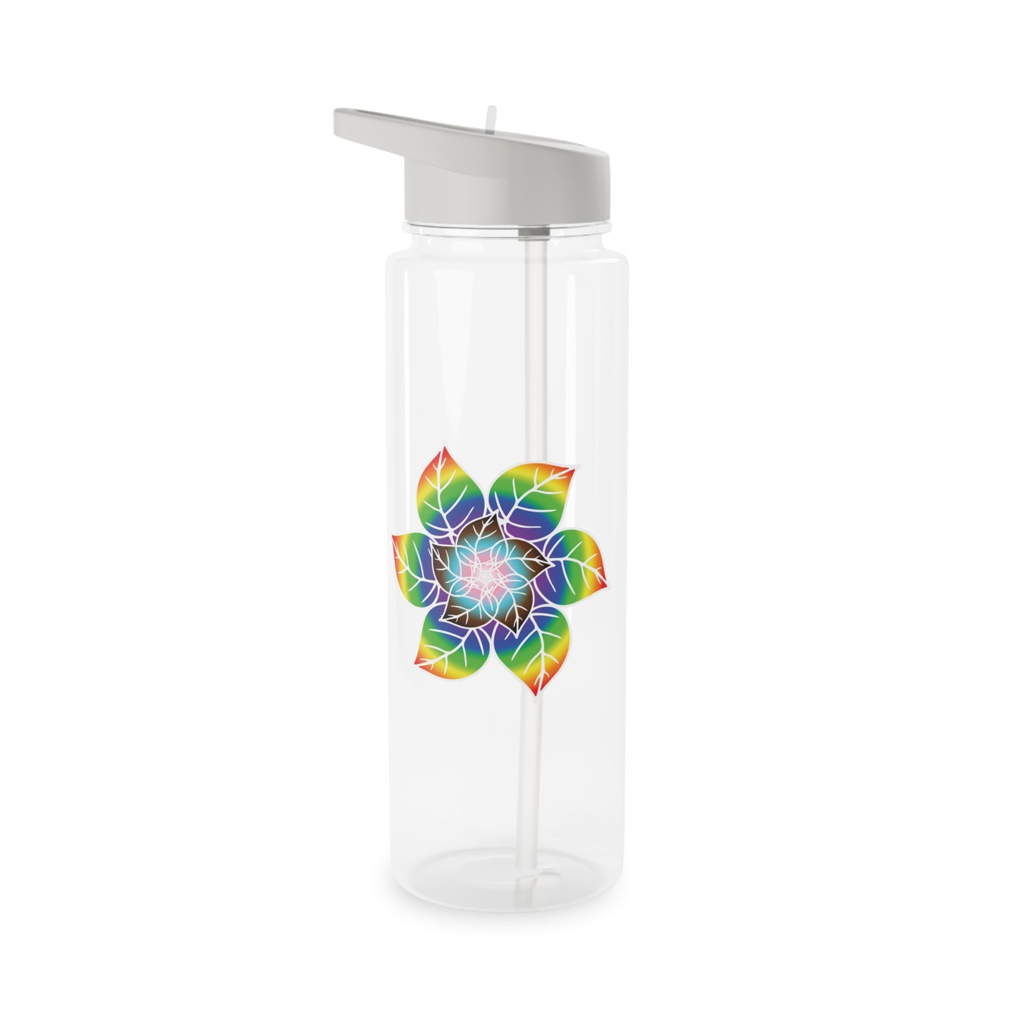 Flower Leaf Pride Water Bottle