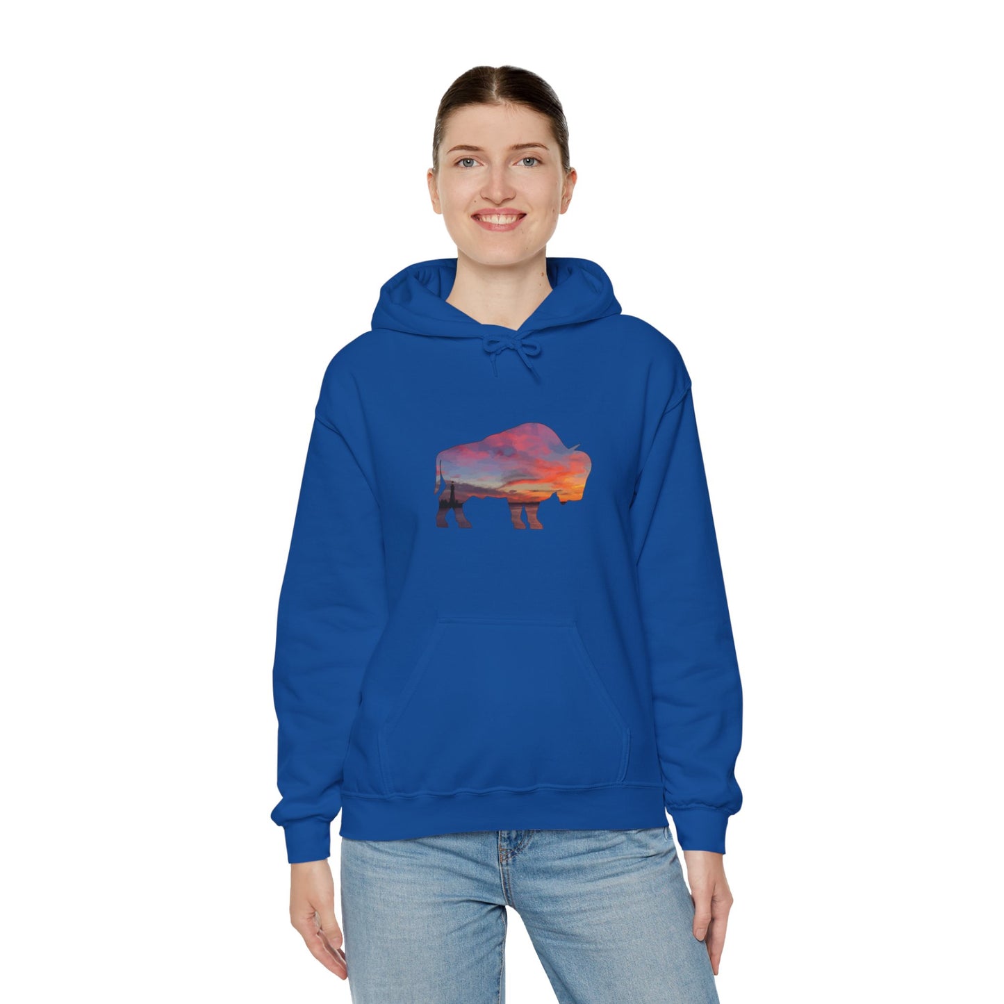 Buffalo Waterfront Sunset Hoodie