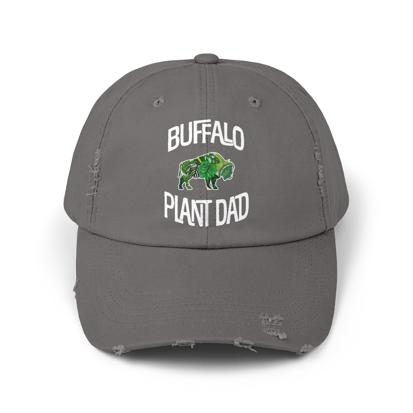 Buffalo Plant Dad Distressed Cap