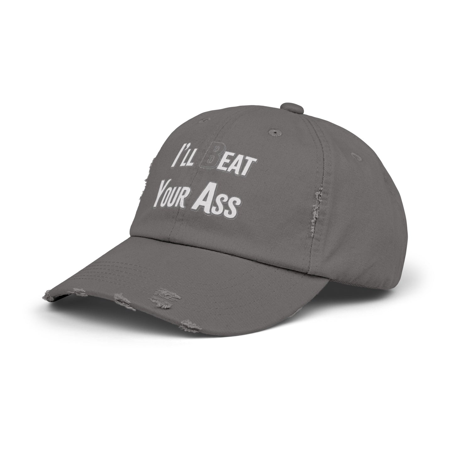 (b)Eat Your Ass Distressed Cap