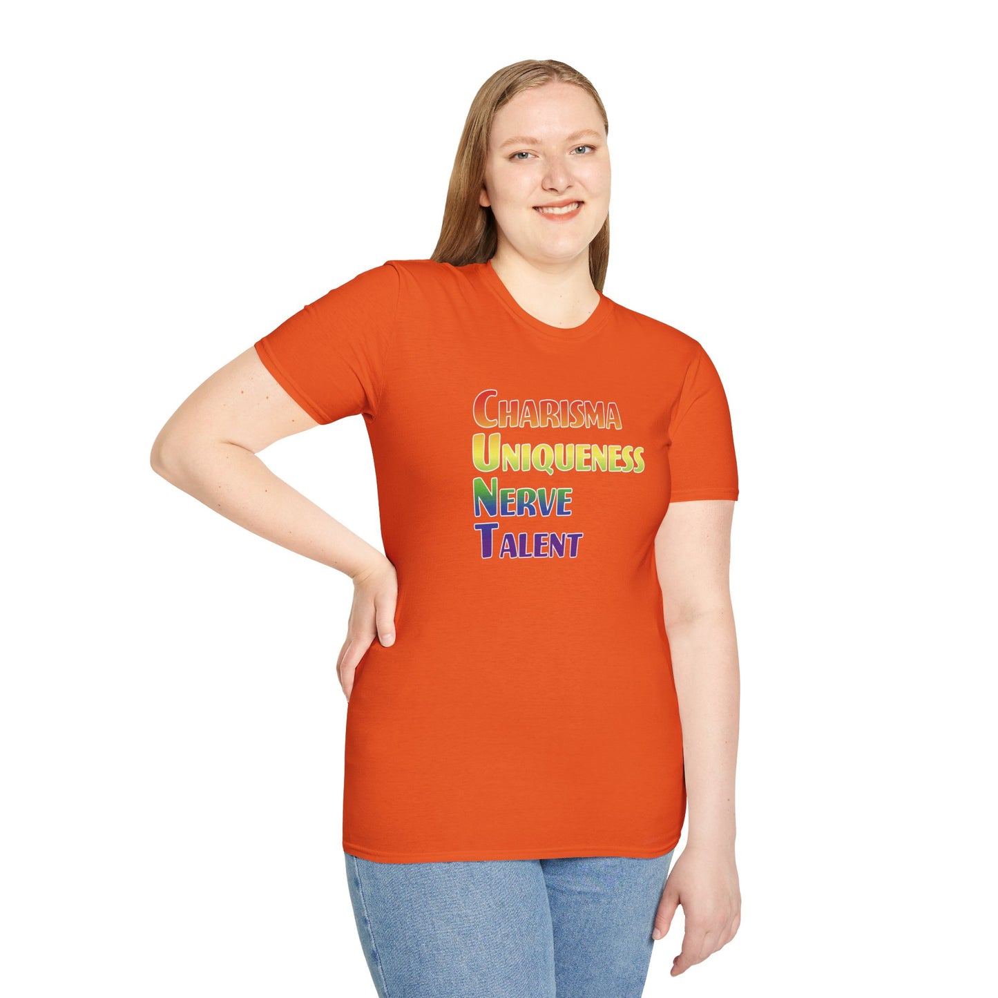 Charisma, Uniqueness, Nerve, T… Shirt