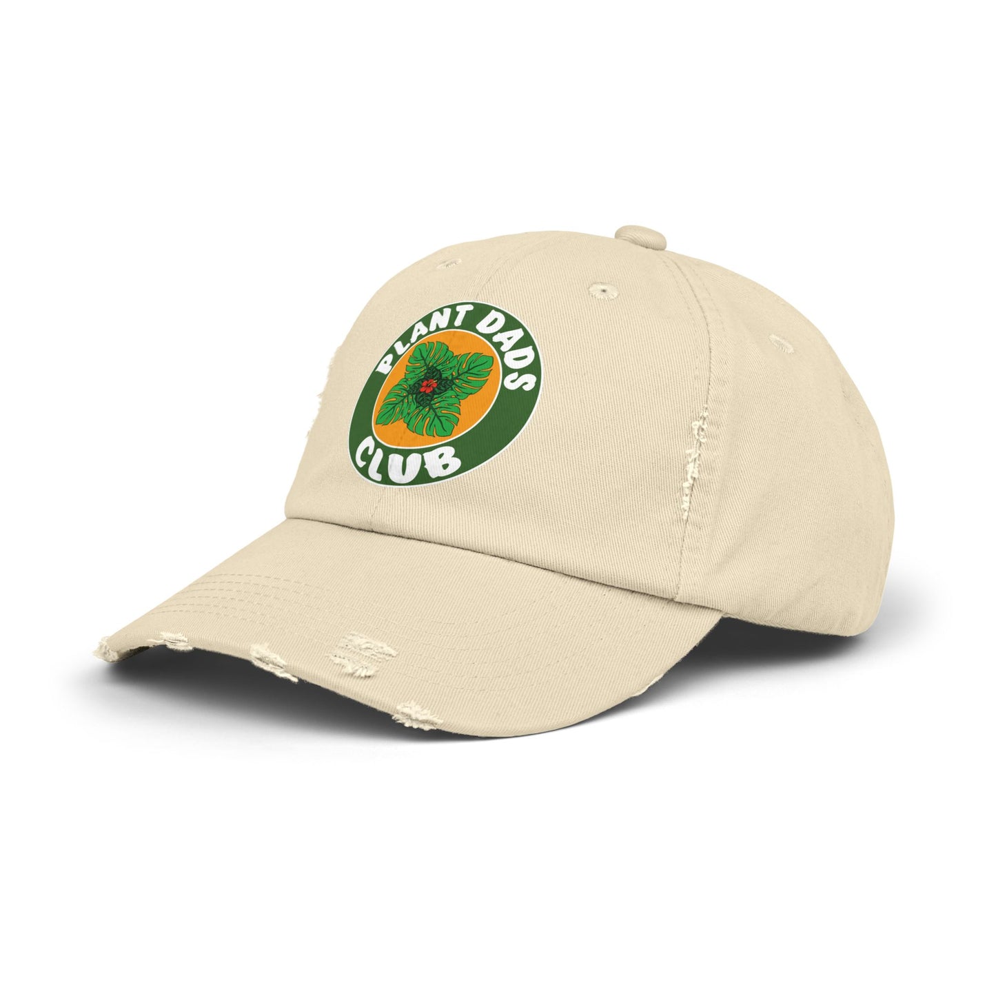 Plant Dads Club Distressed Cap