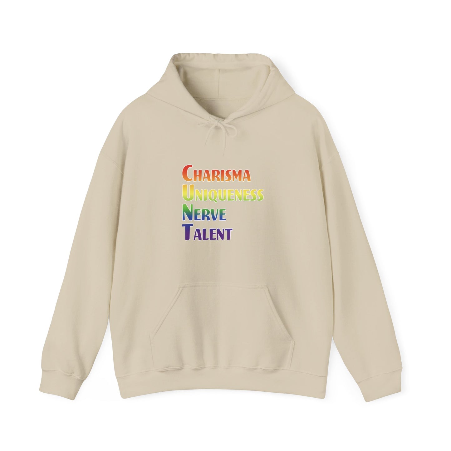 Charisma, Uniqueness, Nerve, T… Hoodie