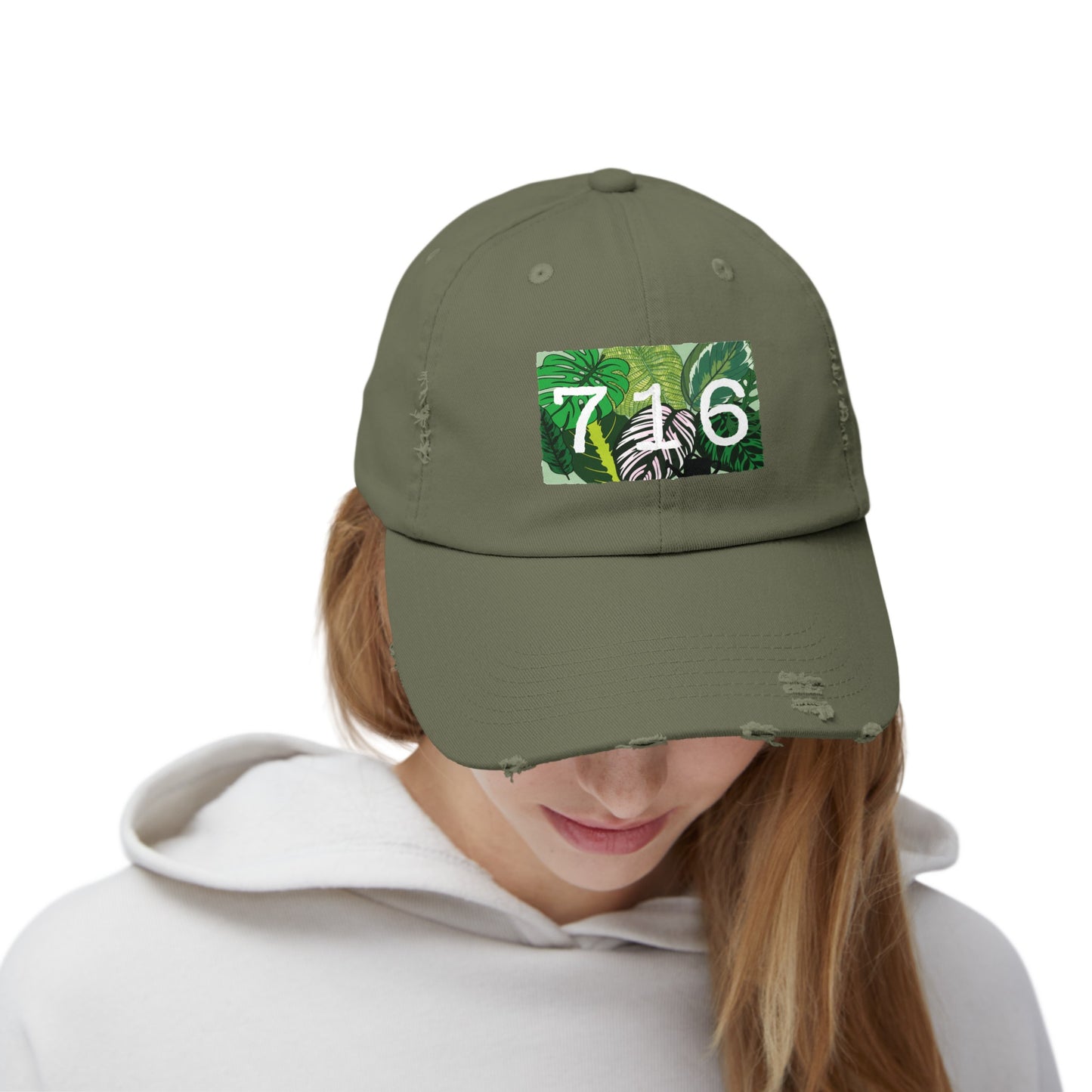 716 Plant People Distressed Cap