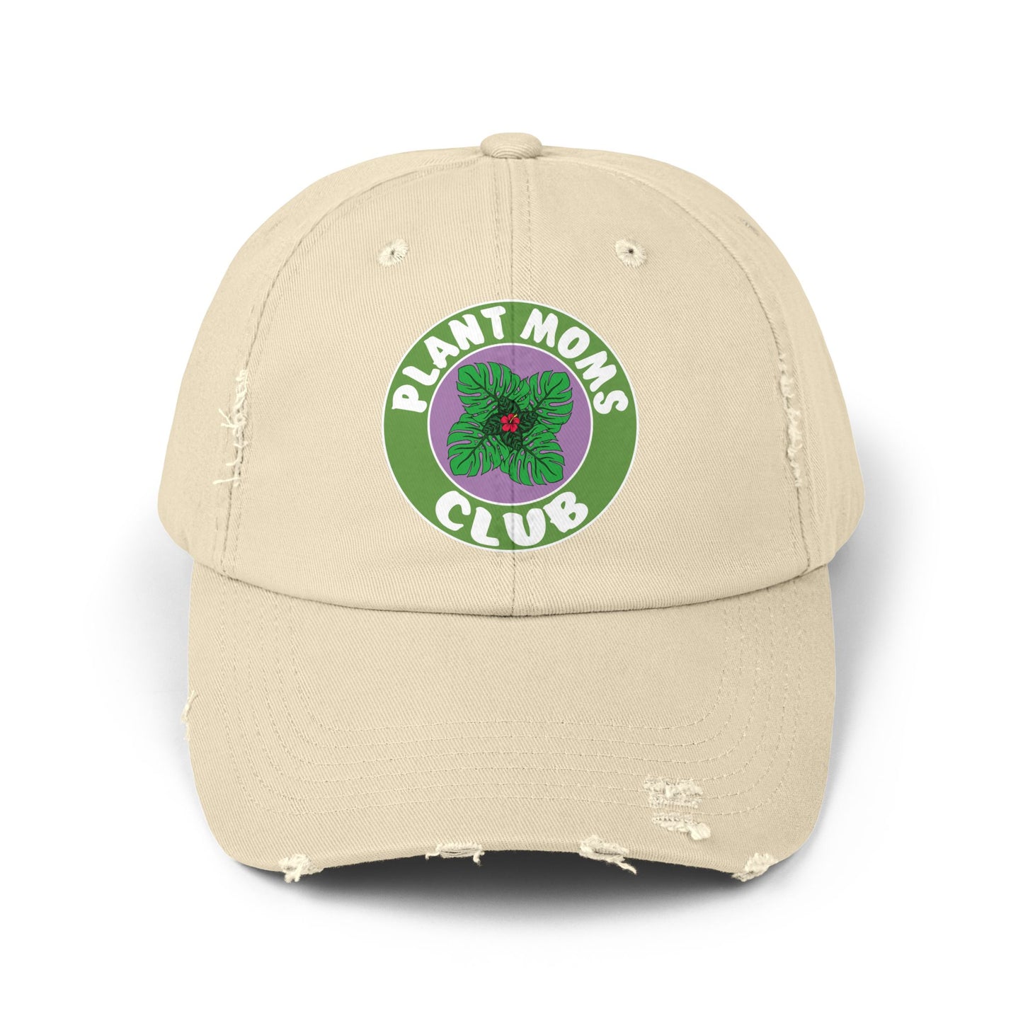 Plant Moms Club Distressed Cap