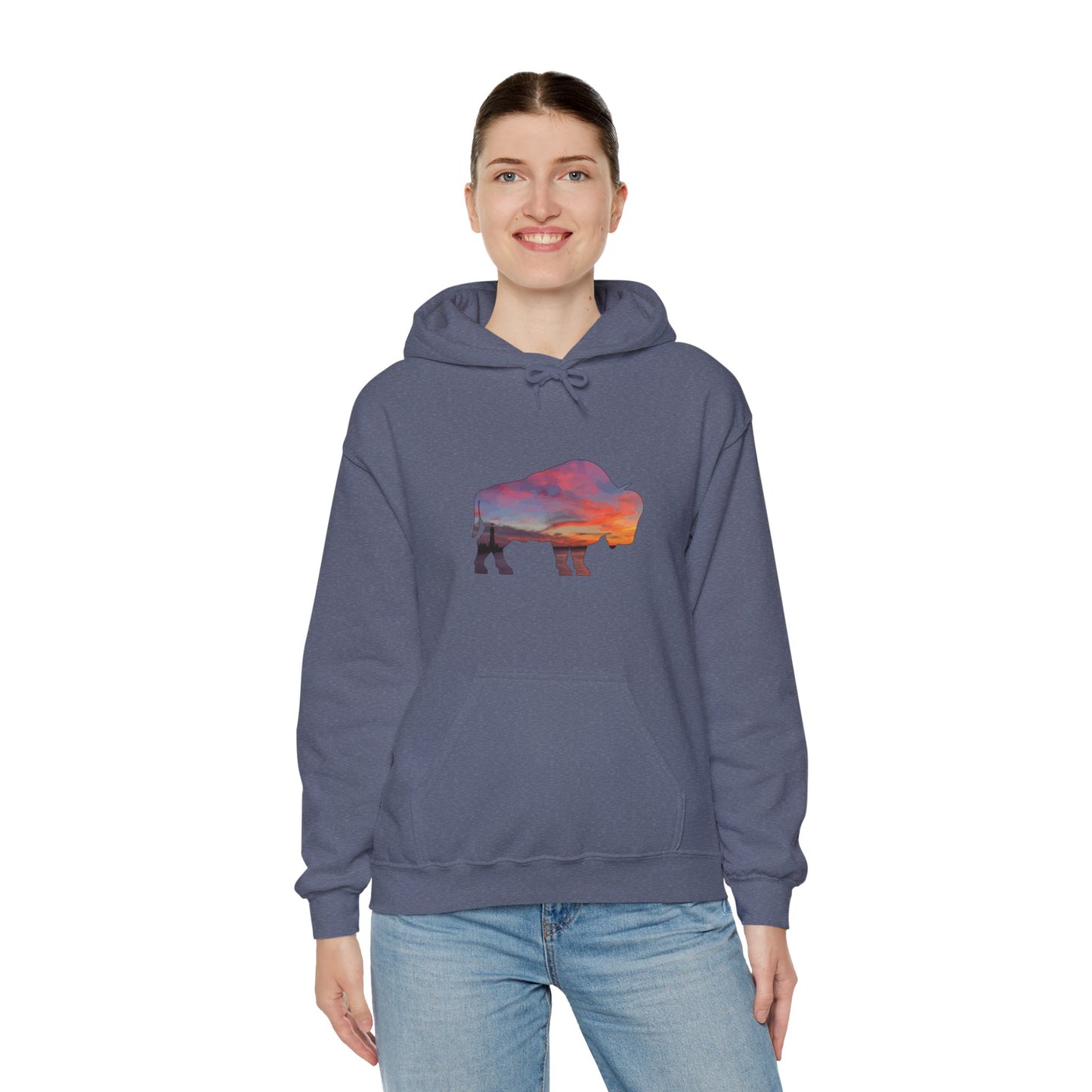 Buffalo Waterfront Sunset Hoodie