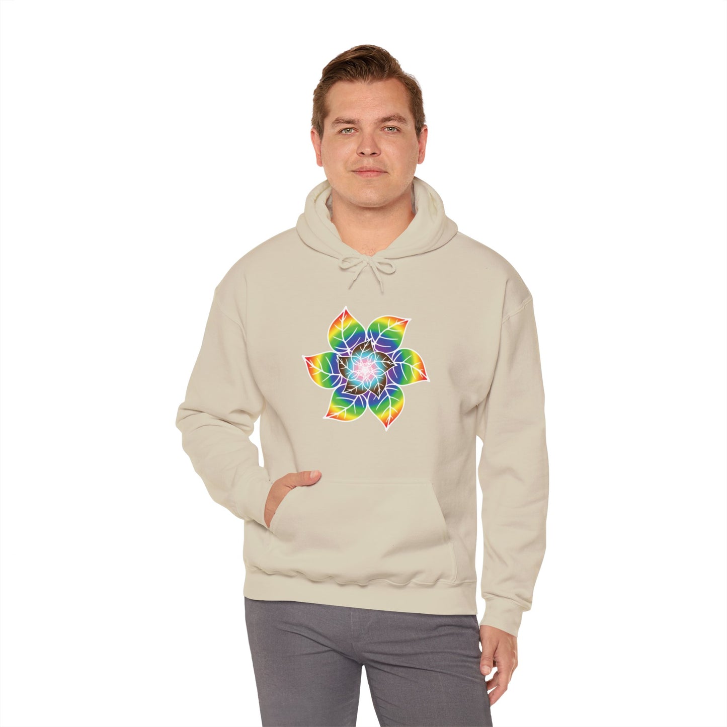 Flower Leaf Pride Hoodie