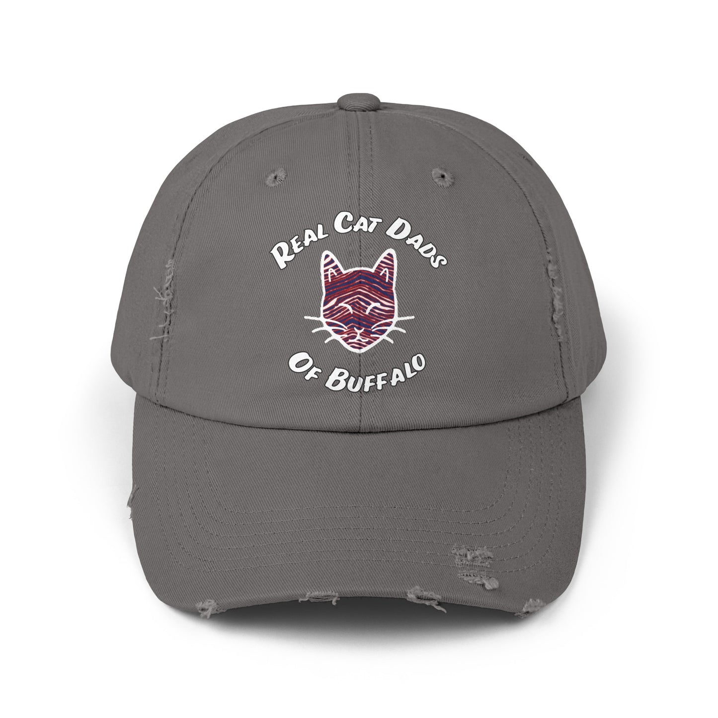 Real Cat Dads of Buffalo Distressed Cap