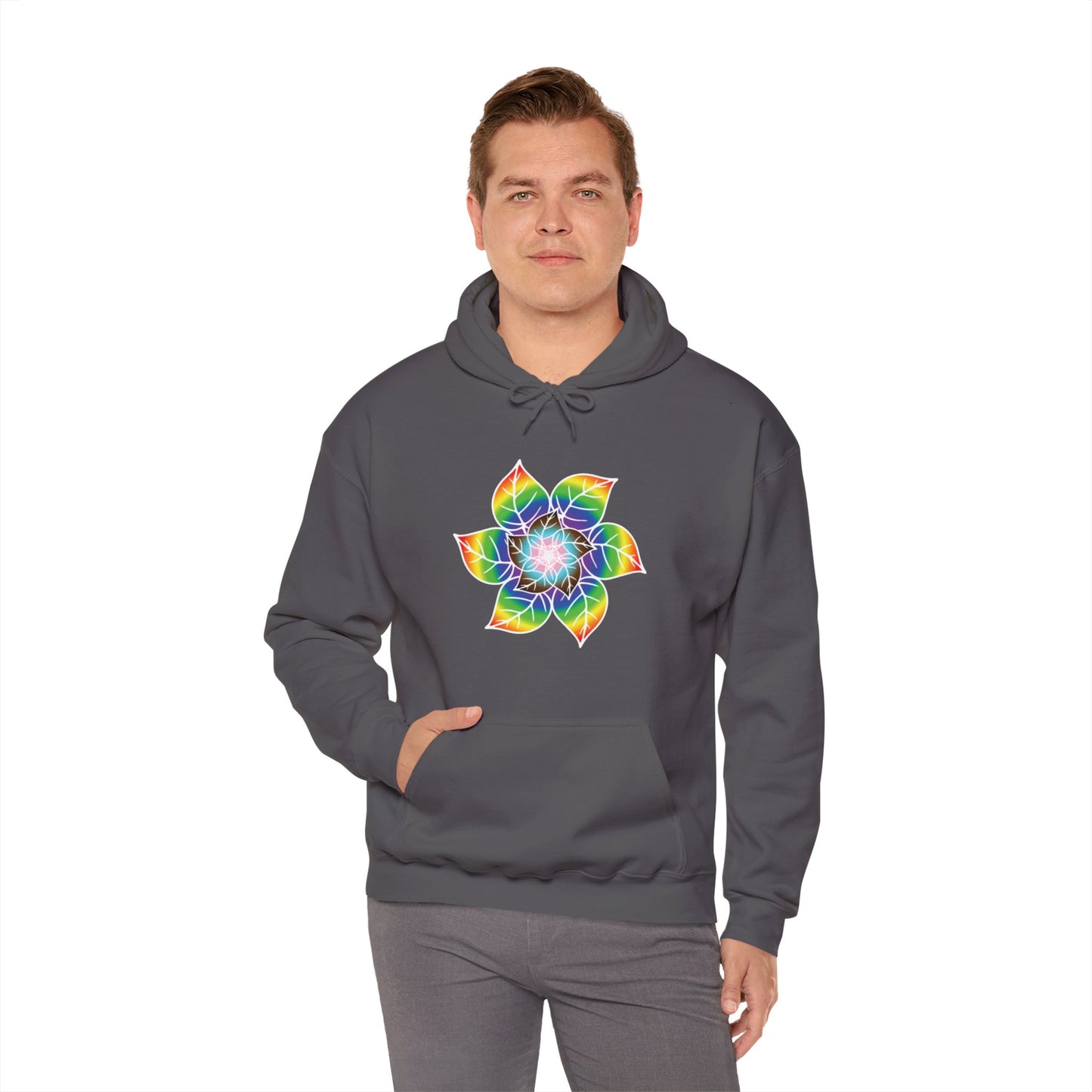 Flower Leaf Pride Hoodie