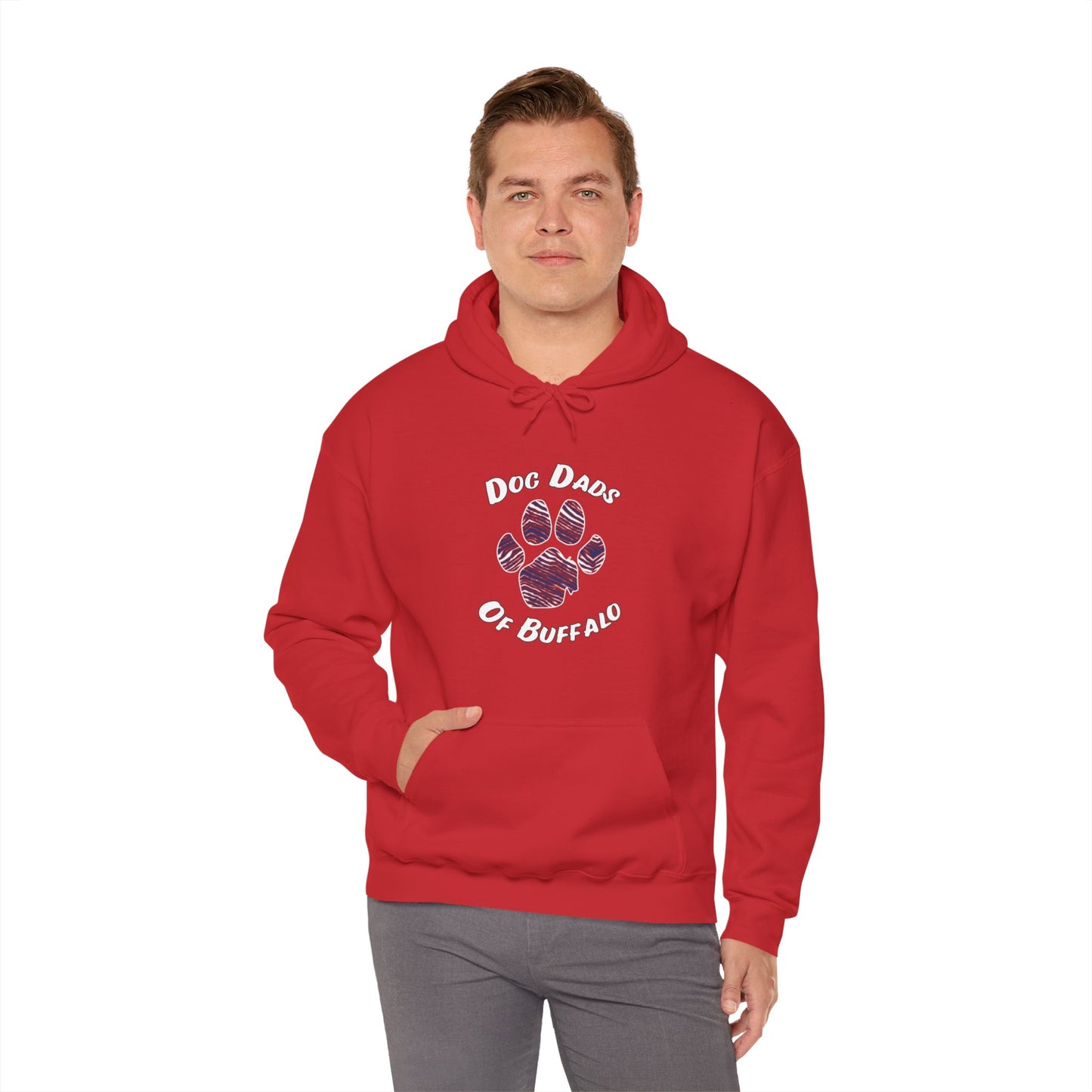 The Pawffalo Dog Dad Hoodie