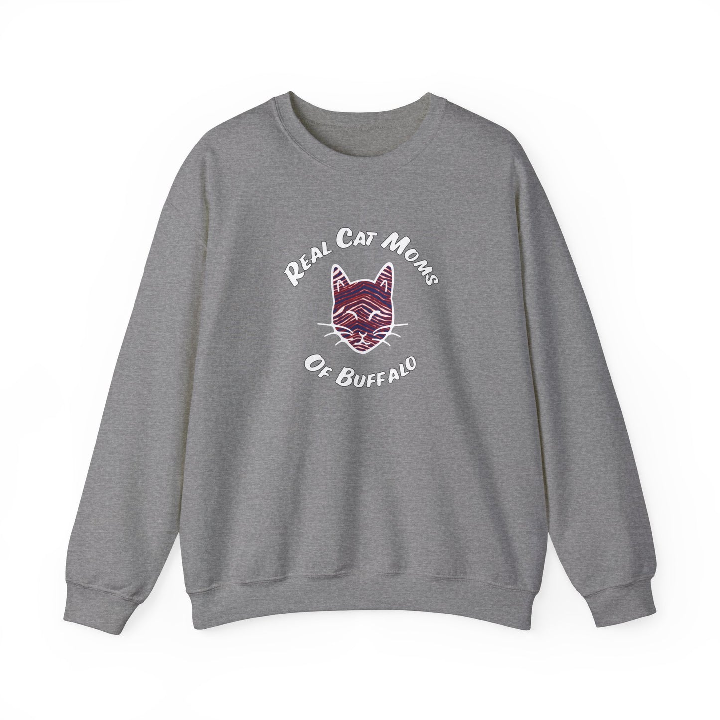 Real Cat Moms of Buffalo Sweatshirt