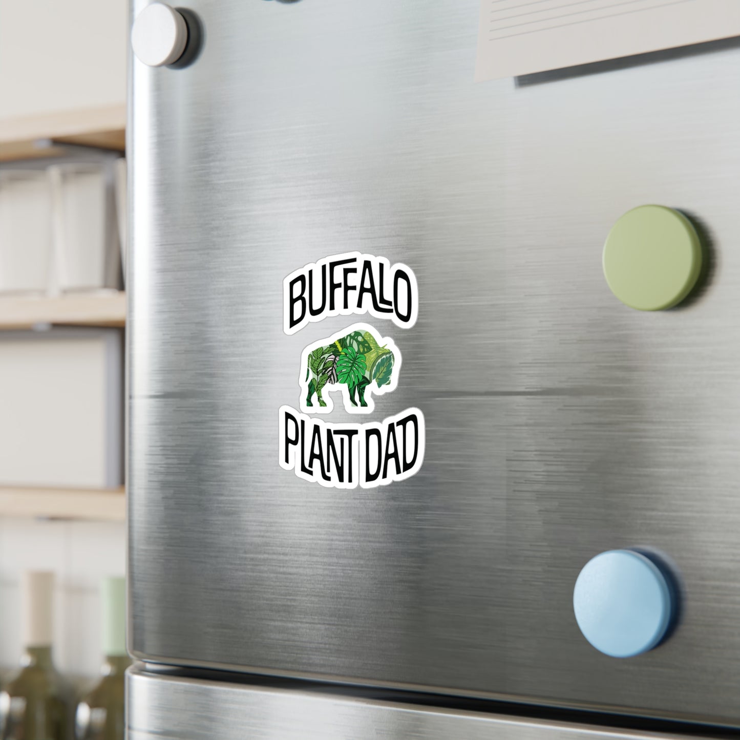 Buffalo Plant Dad Vinyl Decal