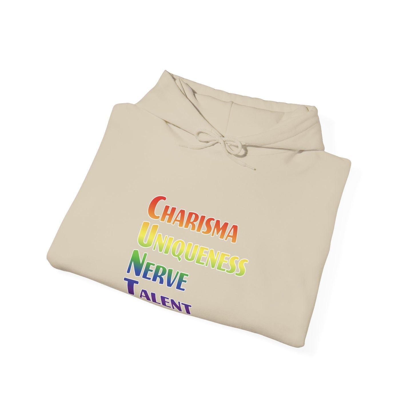 Charisma, Uniqueness, Nerve, T… Hoodie