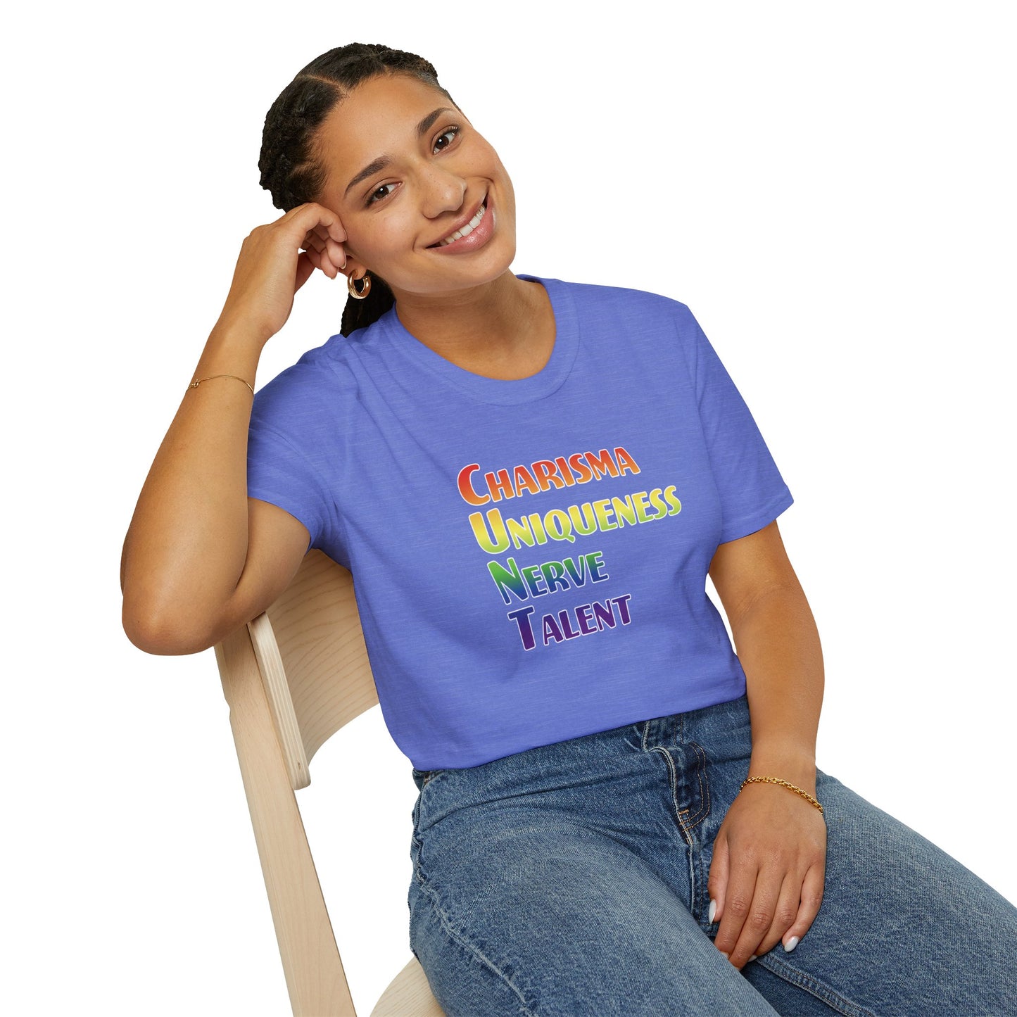 Charisma, Uniqueness, Nerve, T… Shirt