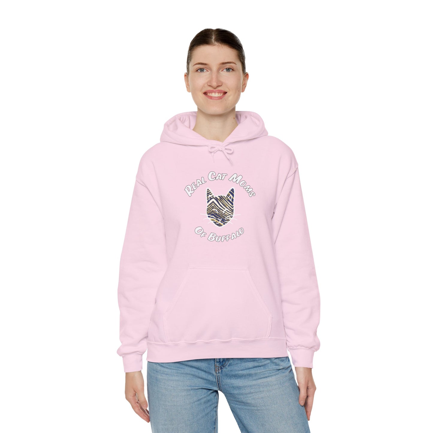 Real Cat Moms of Buffalo Hoodie