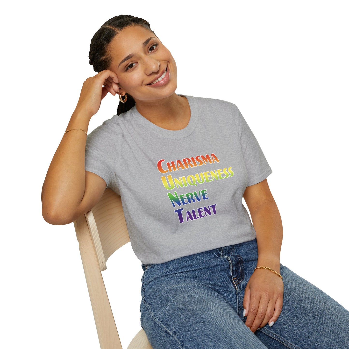 Charisma, Uniqueness, Nerve, T… Shirt