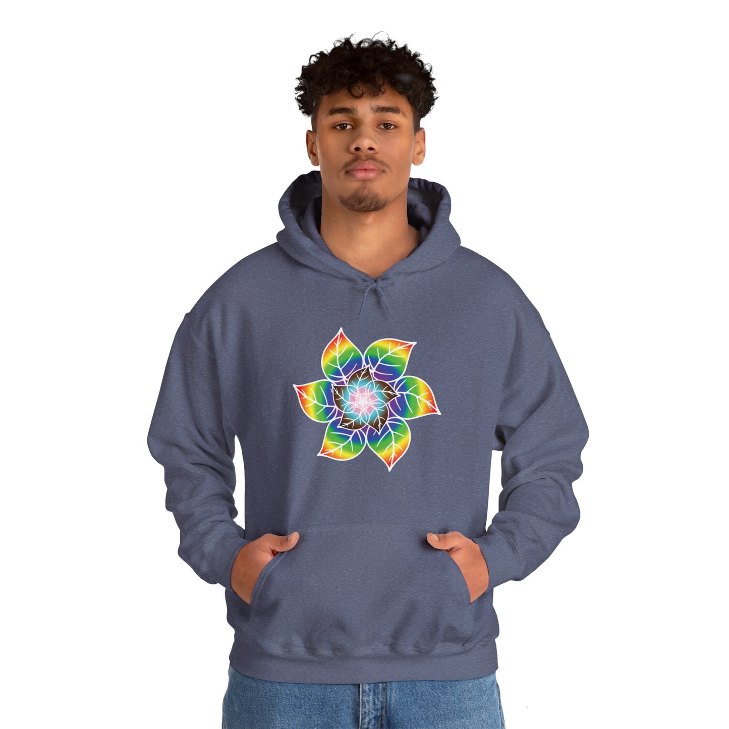 Flower Leaf Pride Hoodie