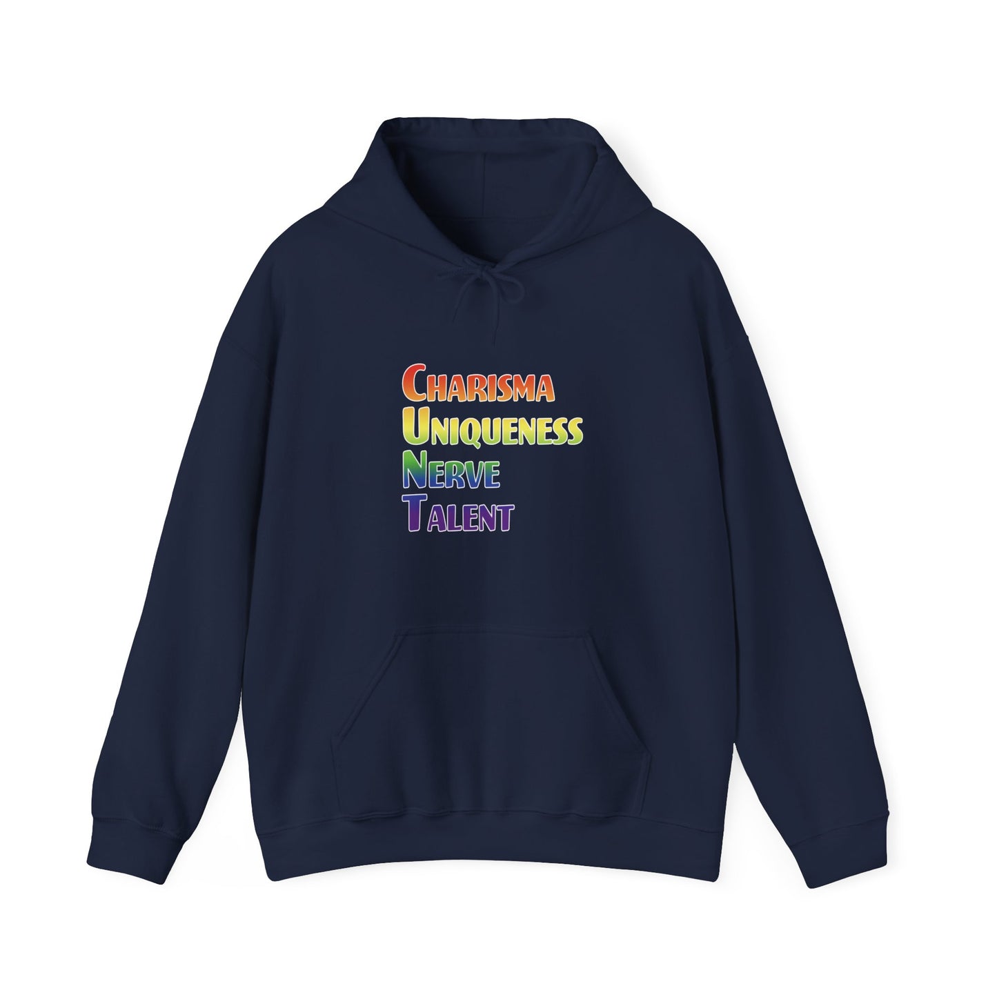 Charisma, Uniqueness, Nerve, T… Hoodie