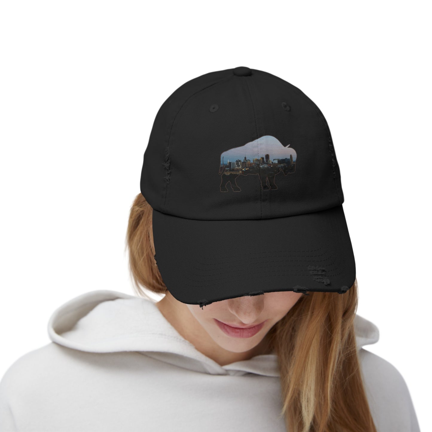 Buffalo Skyline Distressed Cap