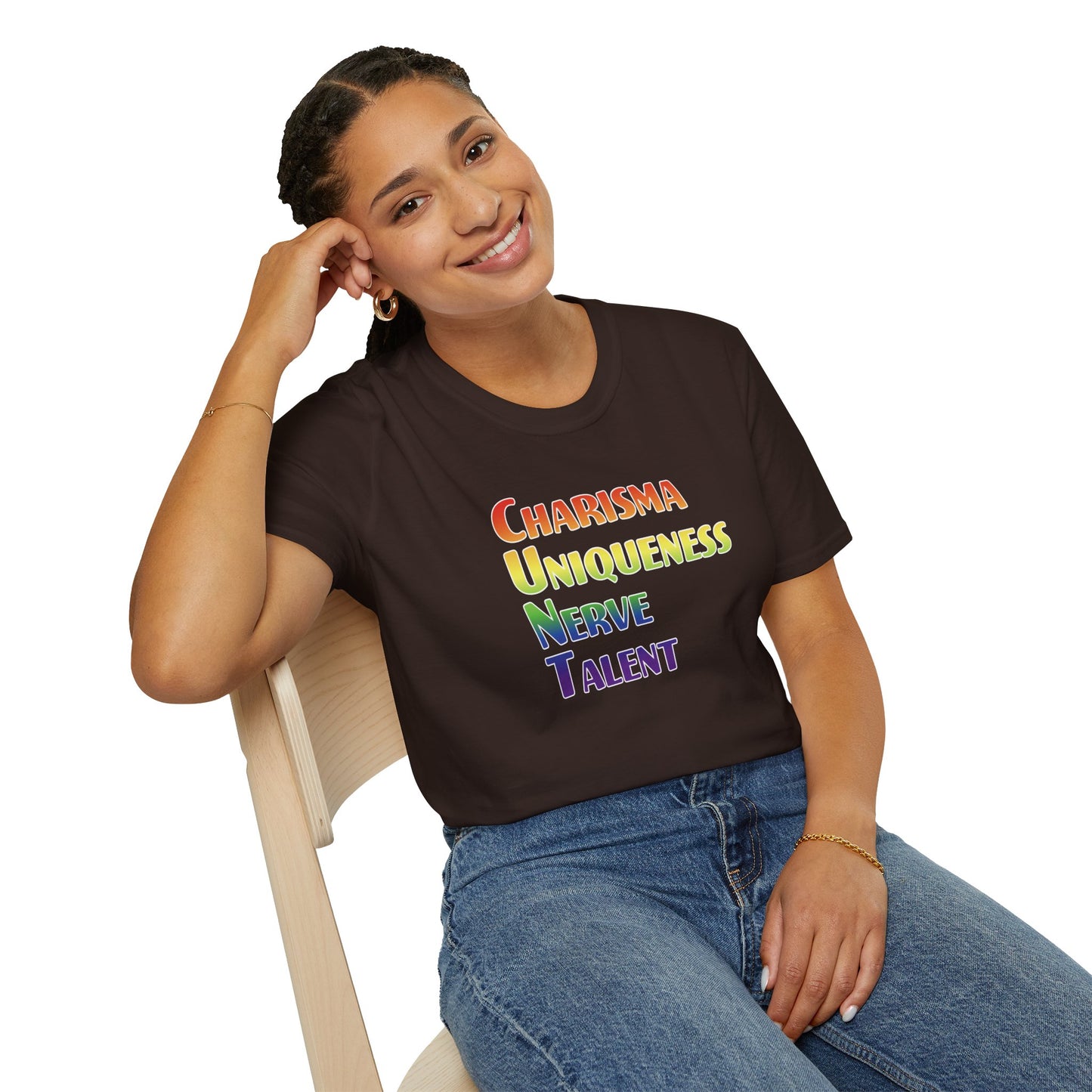 Charisma, Uniqueness, Nerve, T… Shirt