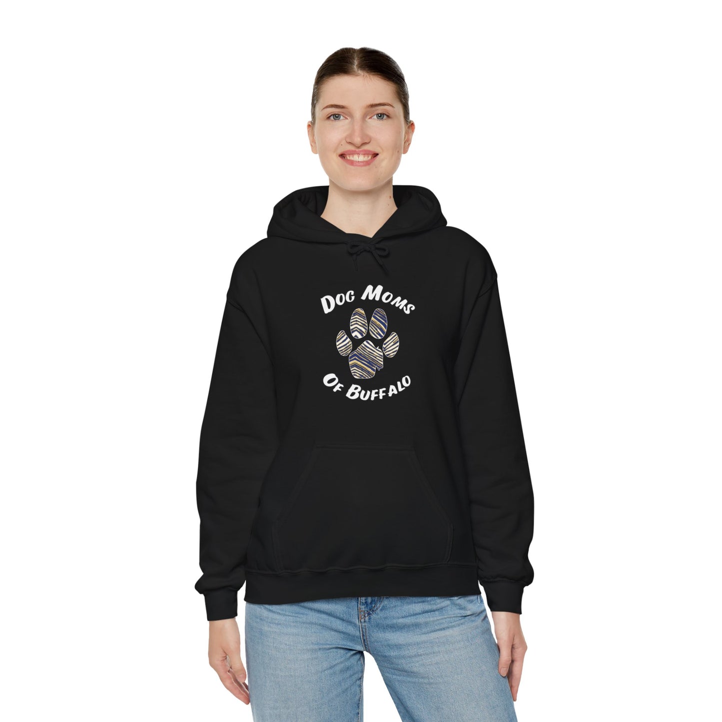 The Pawffalo Dog Mom Hoodie