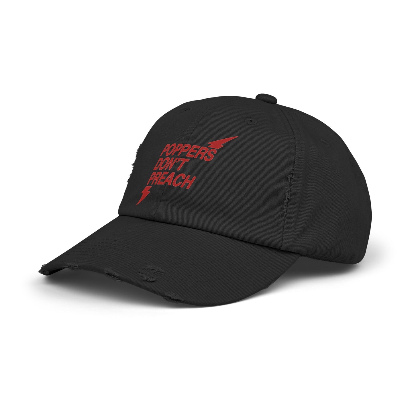 Poppers Don’t Preach Distressed Cap